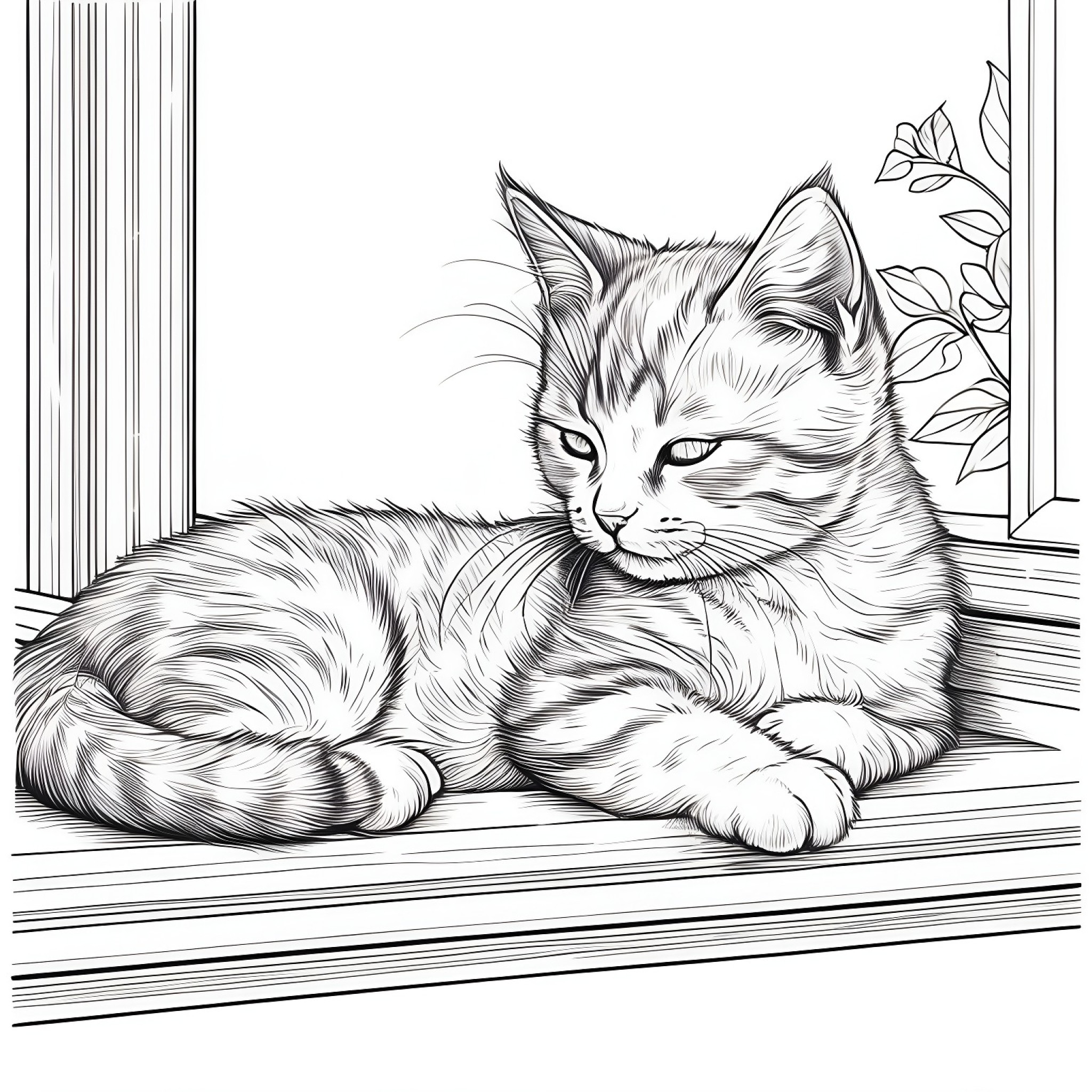 35 Best Kitten Coloring Pages (Free Printable PDFs)