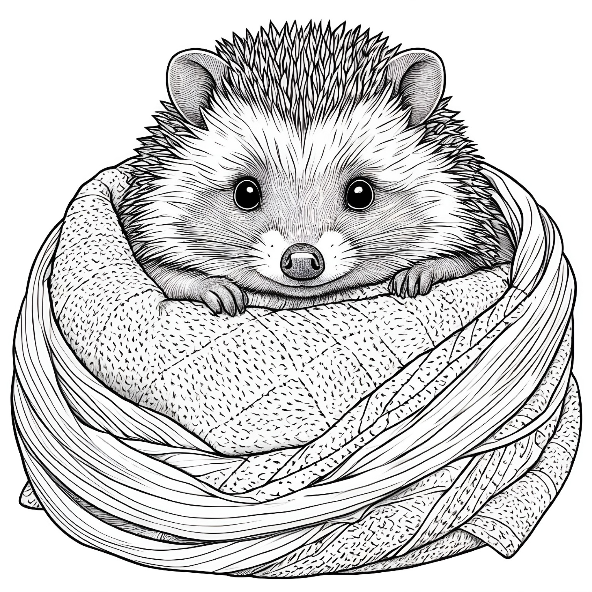 Best Hedgehog Coloring Pages (Free Printable PDF)