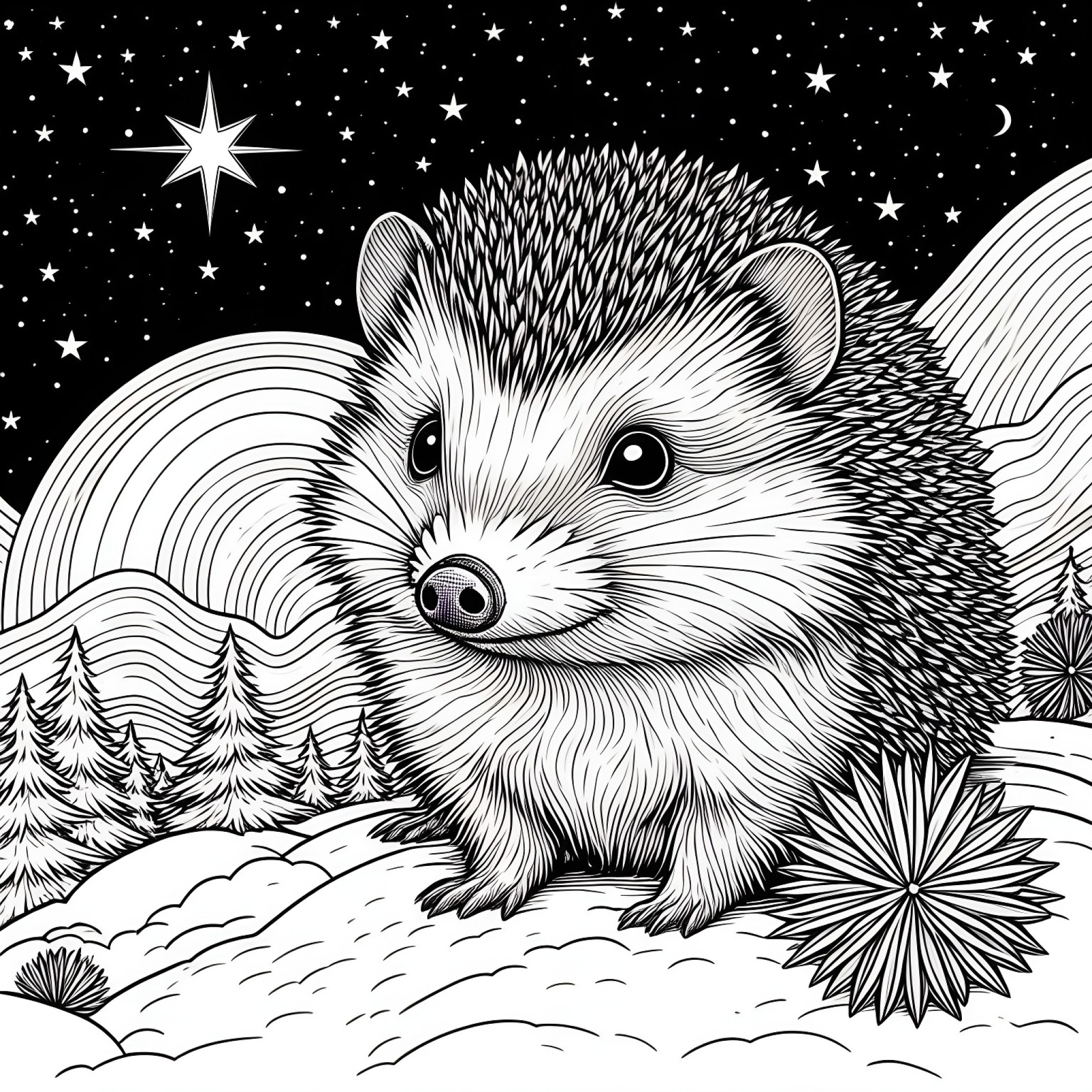 25 Best Hedgehog Coloring Pages (Free Printable PDFs)