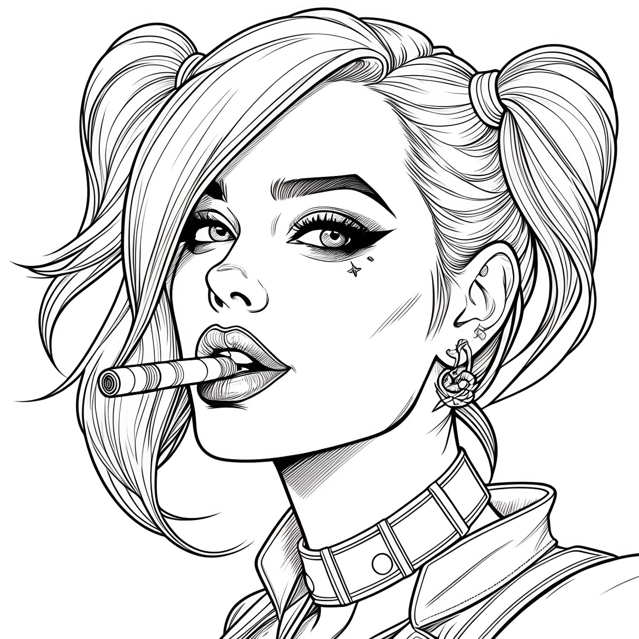 17 Best Harley Quinn Coloring Pages (Free Printable PDFs)