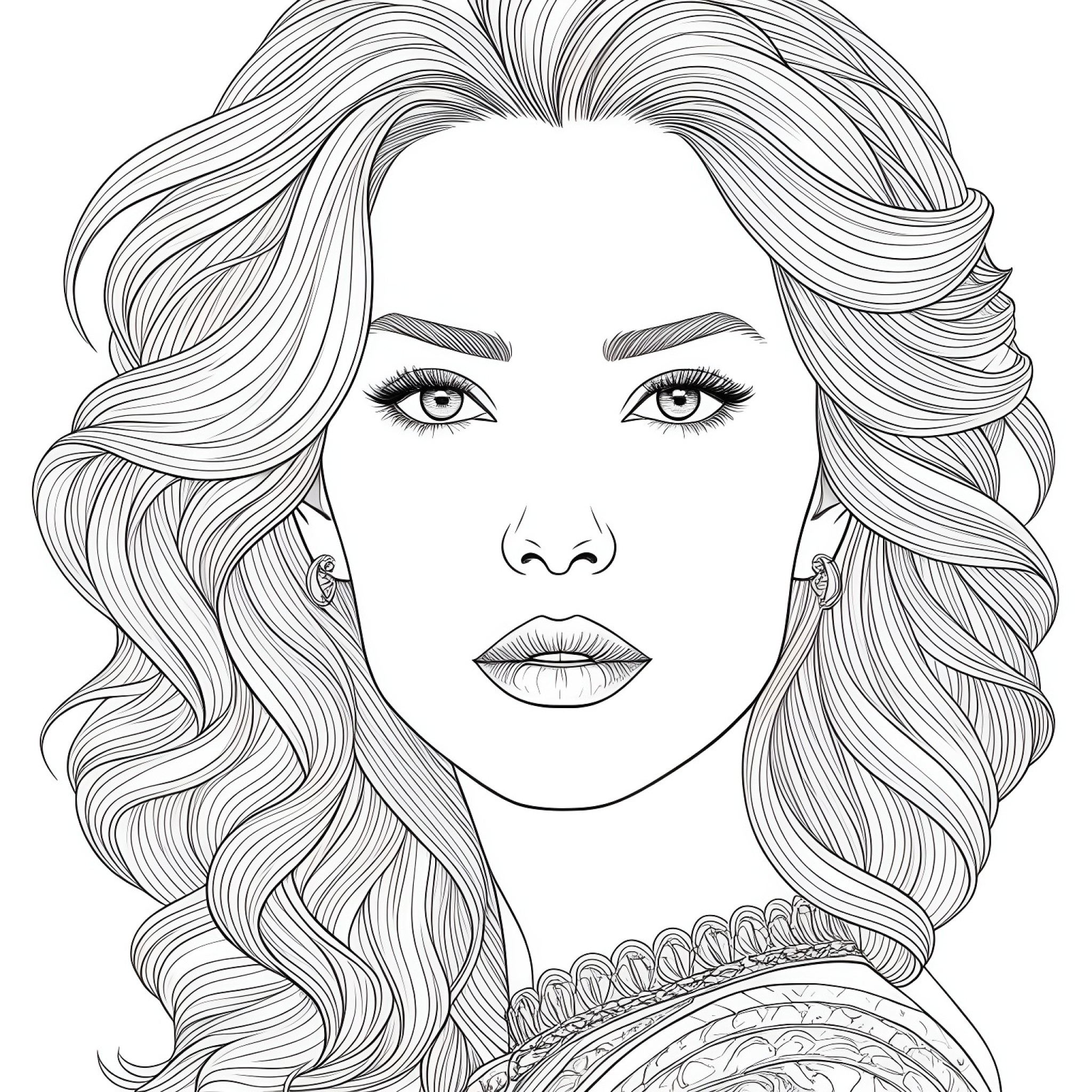 23 Best Realistic Adult Coloring Pages (Free Printable PDFs)