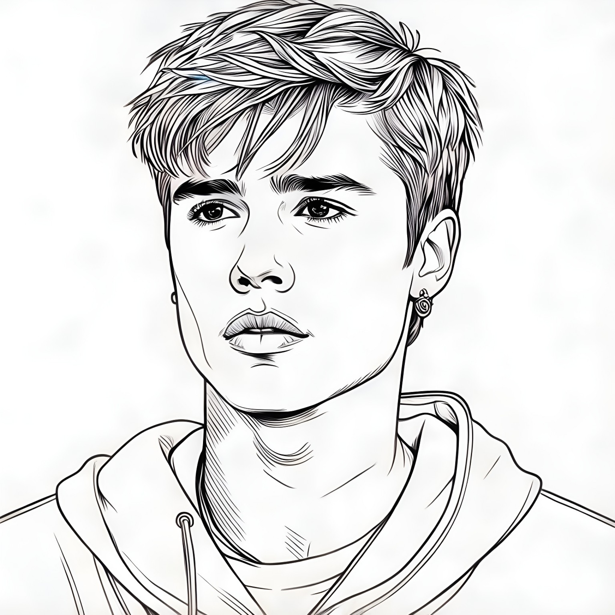 21 Best Justin Bieber Coloring Pages (Free Printable PDFs)