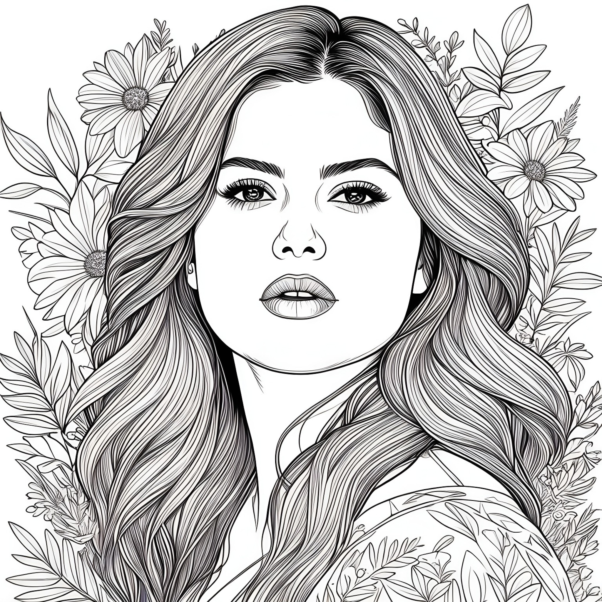 21 Best Selena Gomez Coloring Pages Free Printable Pdfs 9396