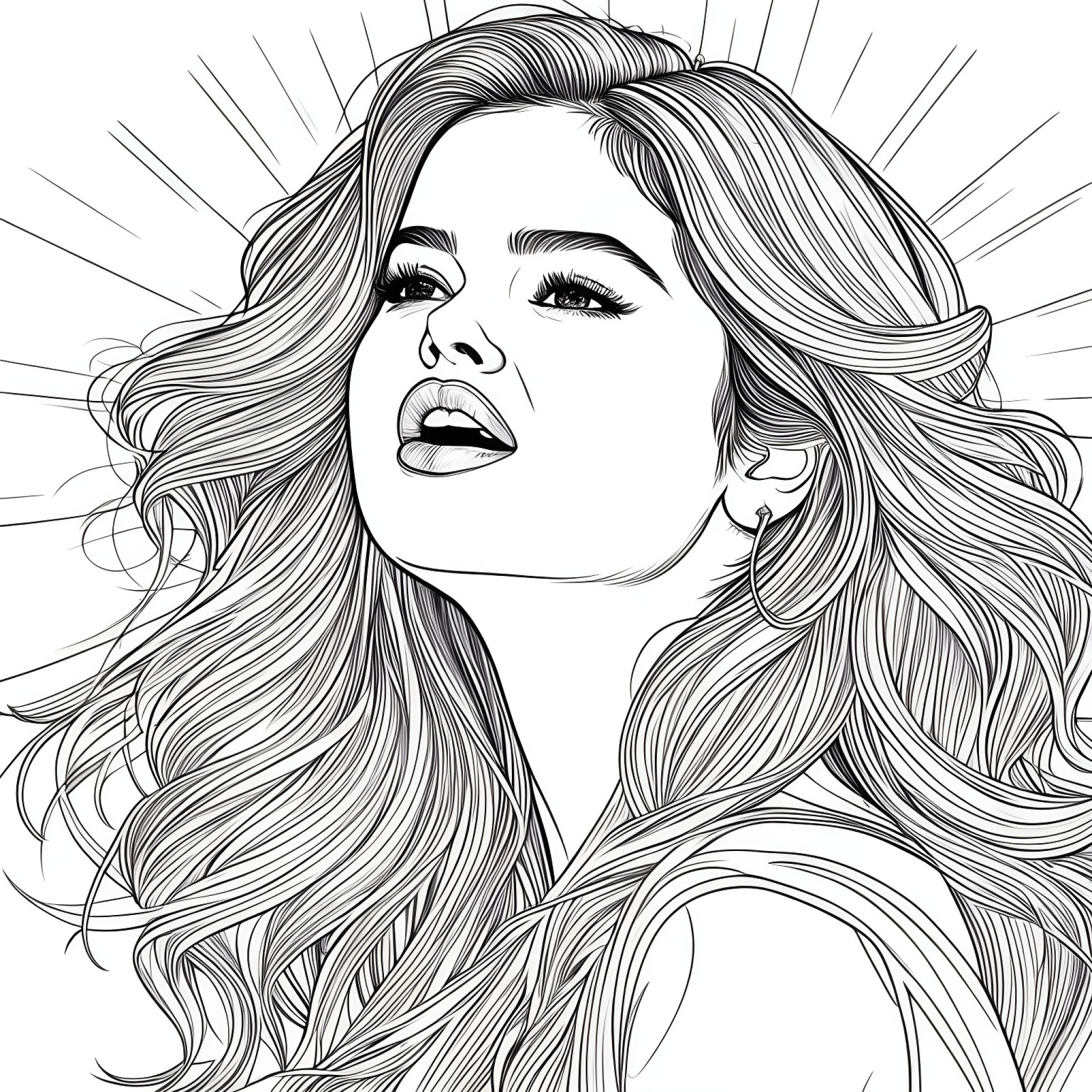 21 Best Selena Gomez Coloring Pages Free Printable Pdfs 9672