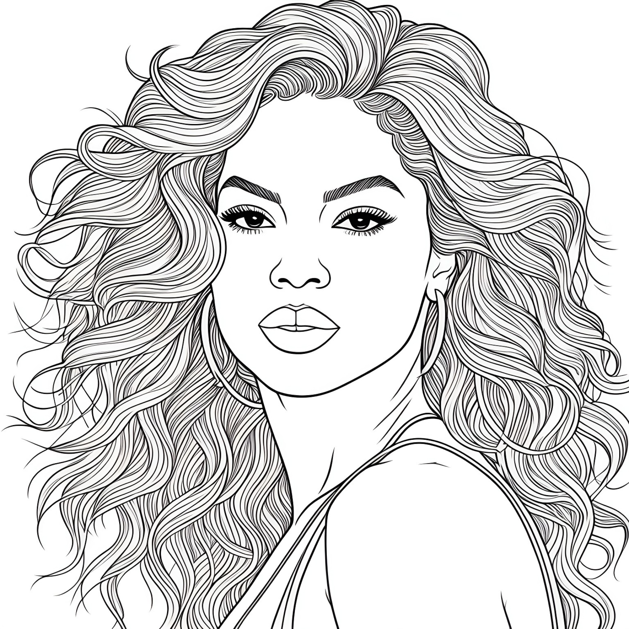 20 Best Beyoncé Coloring Pages (Free Printable PDFs)