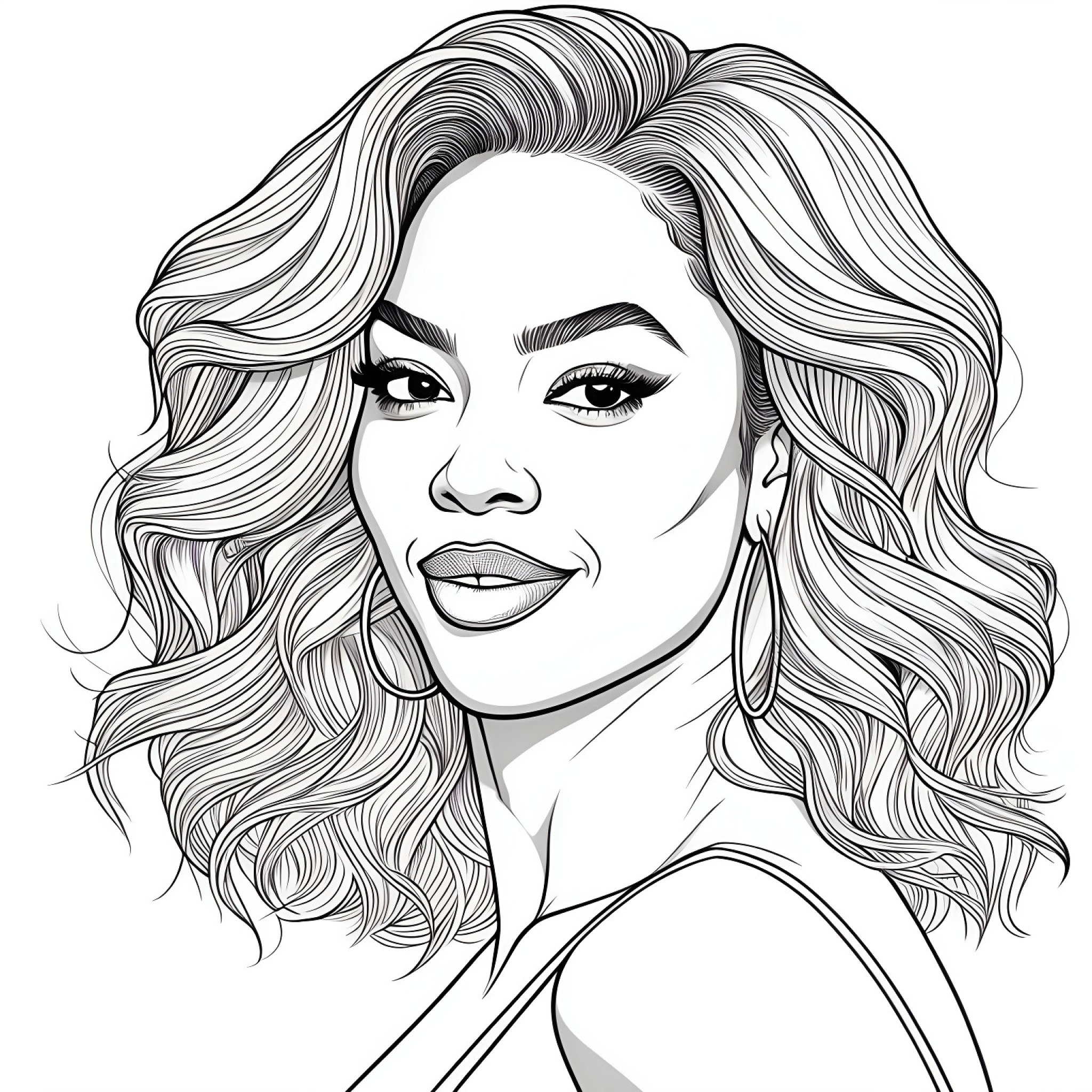 20 Best Beyonc Coloring Pages - 666847a528317493037551