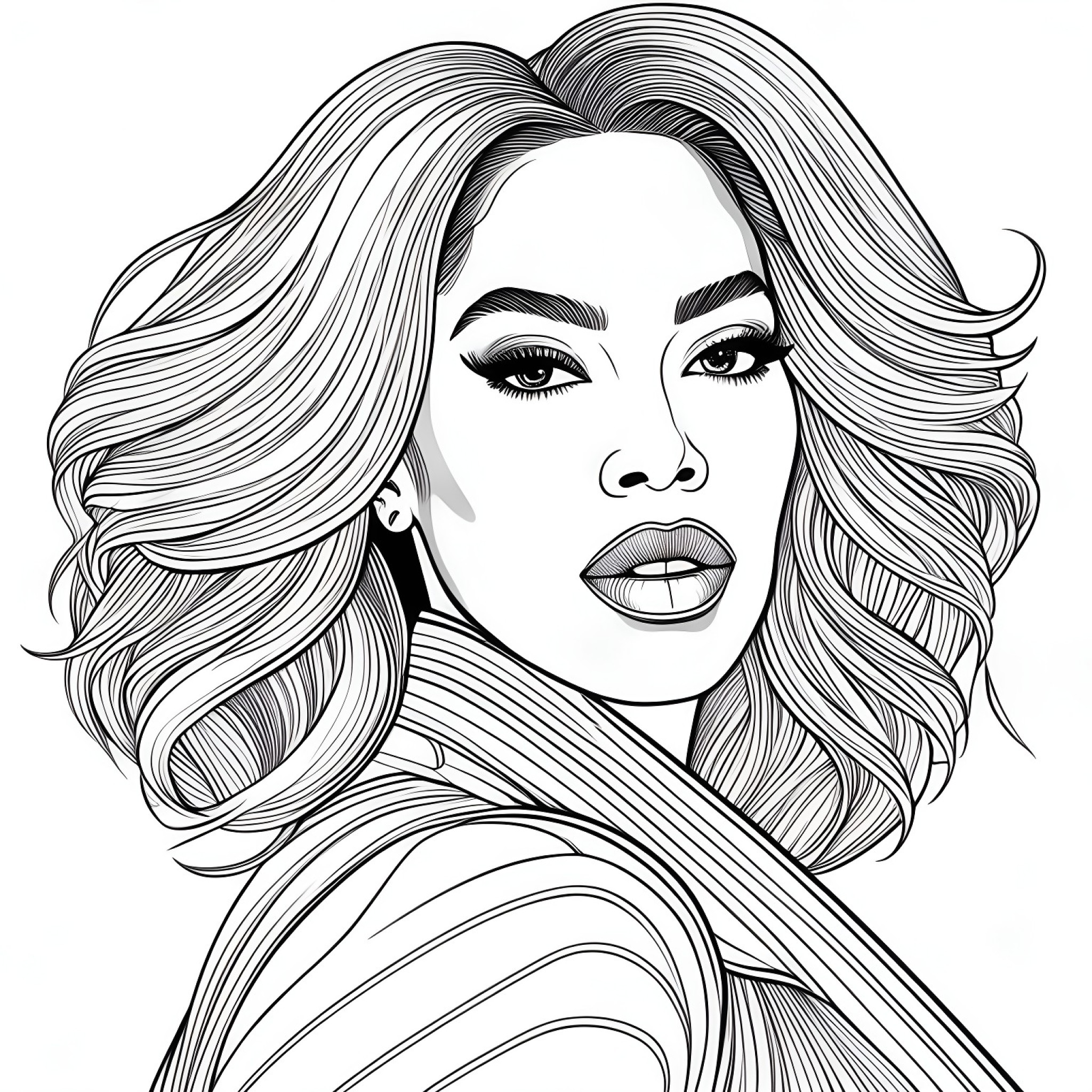 20 Best Beyonc Coloring Pages - 666847ef6aa05820139268