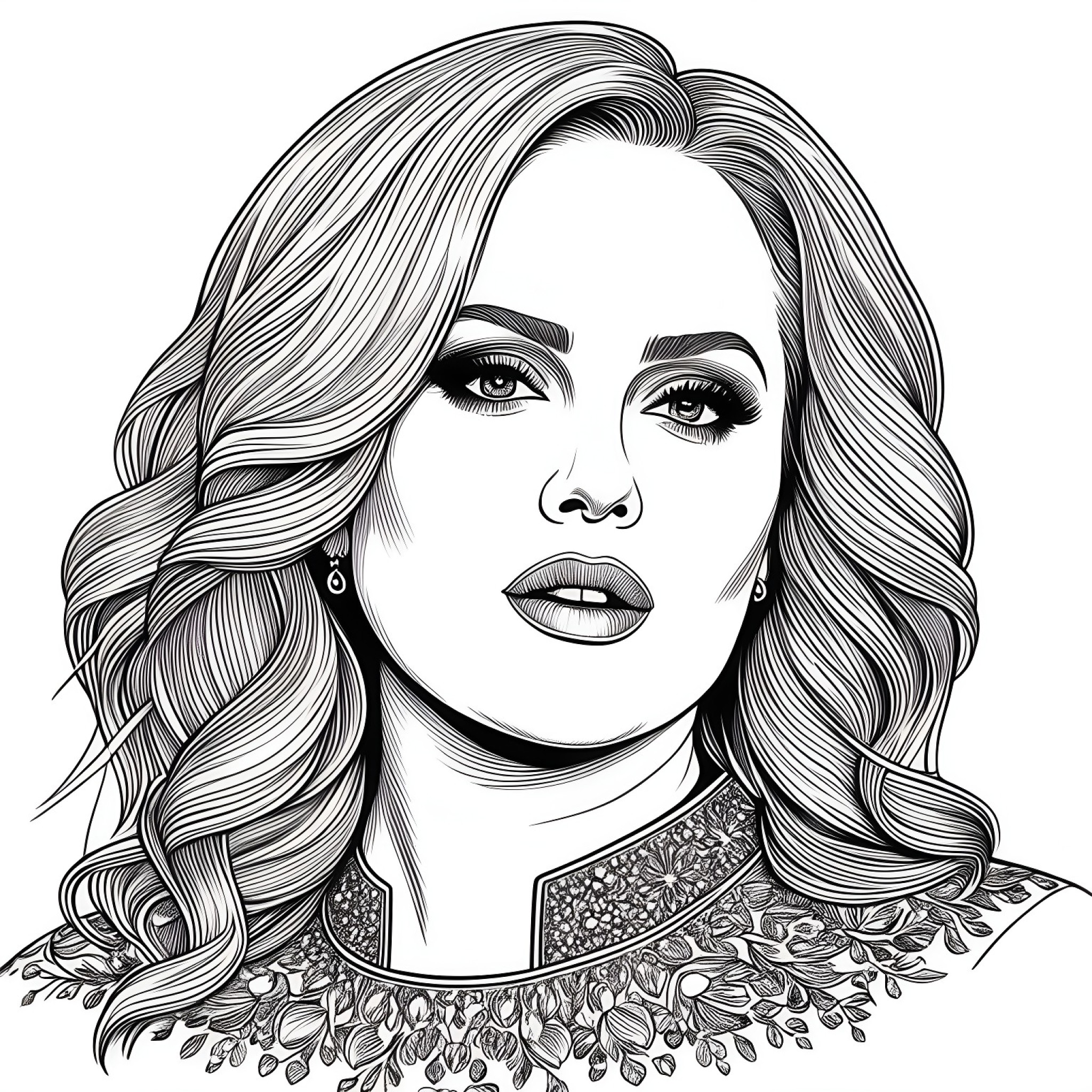 14 Best Adele Coloring Pages (Free Printable PDFs)