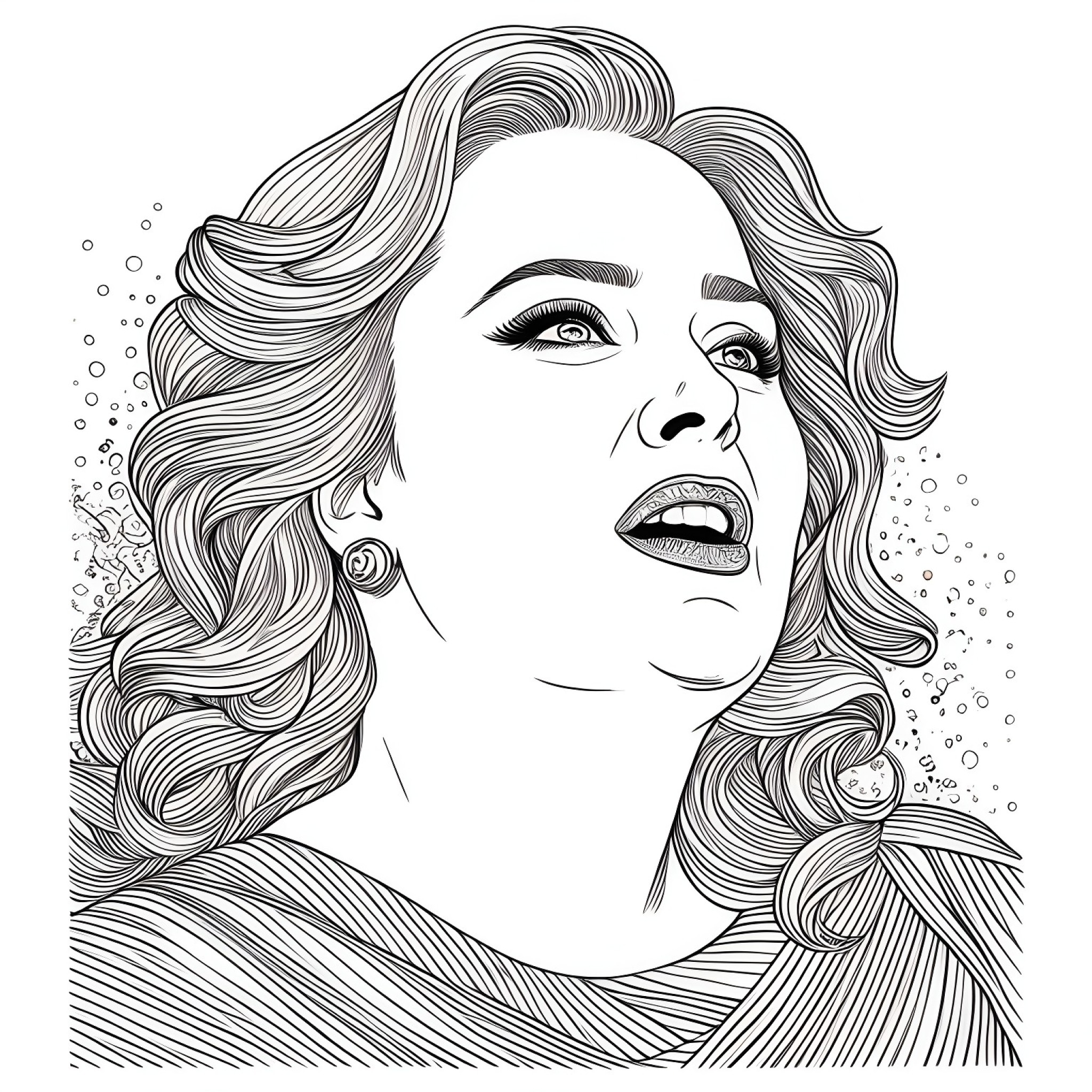 14 Best Adele Coloring Pages (Free Printable PDFs)