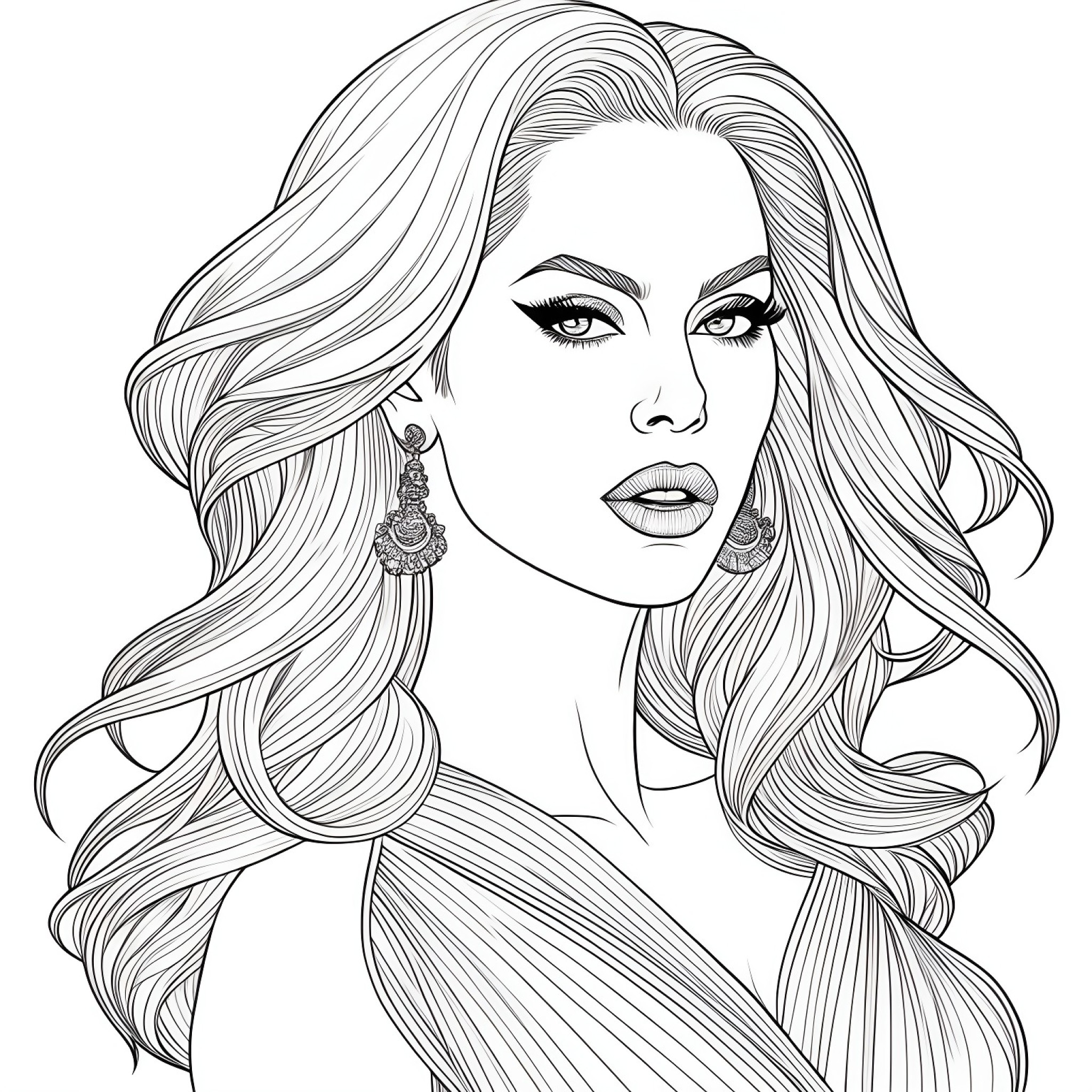 18 Best Lady Gaga Coloring Pages (Free Printable PDFs)