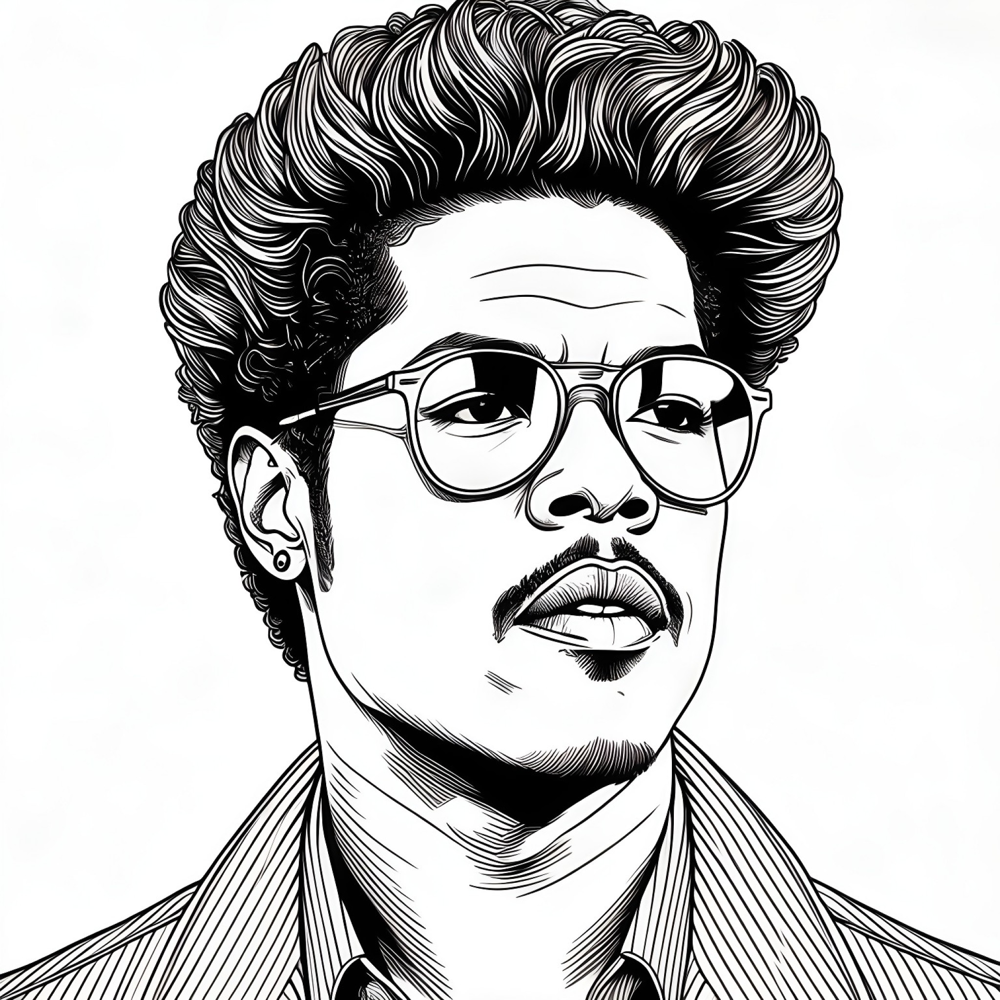 17 Best Bruno Mars Coloring Pages (Free Printable PDFs)