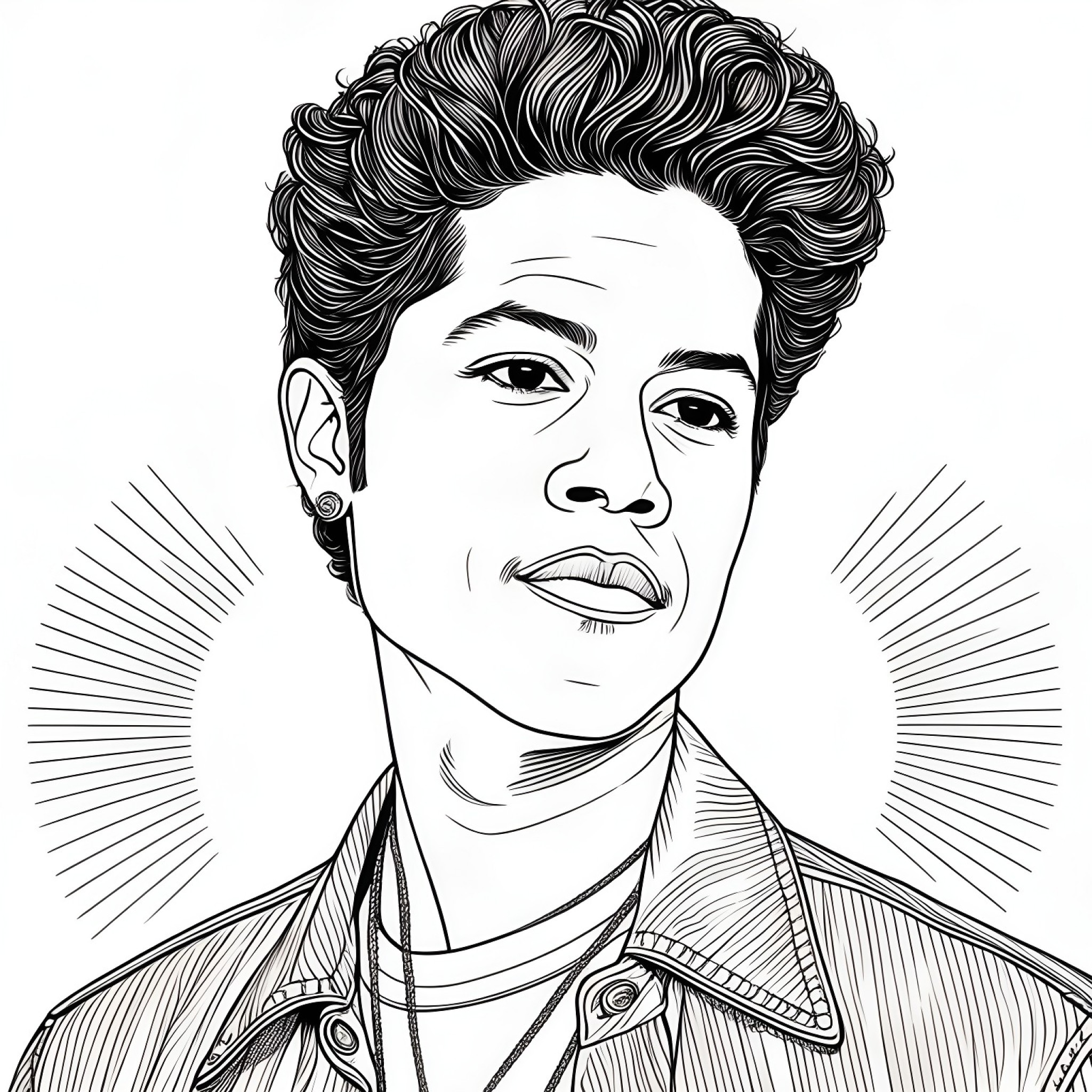 17 Best Bruno Mars Coloring Pages (Free Printable PDFs)