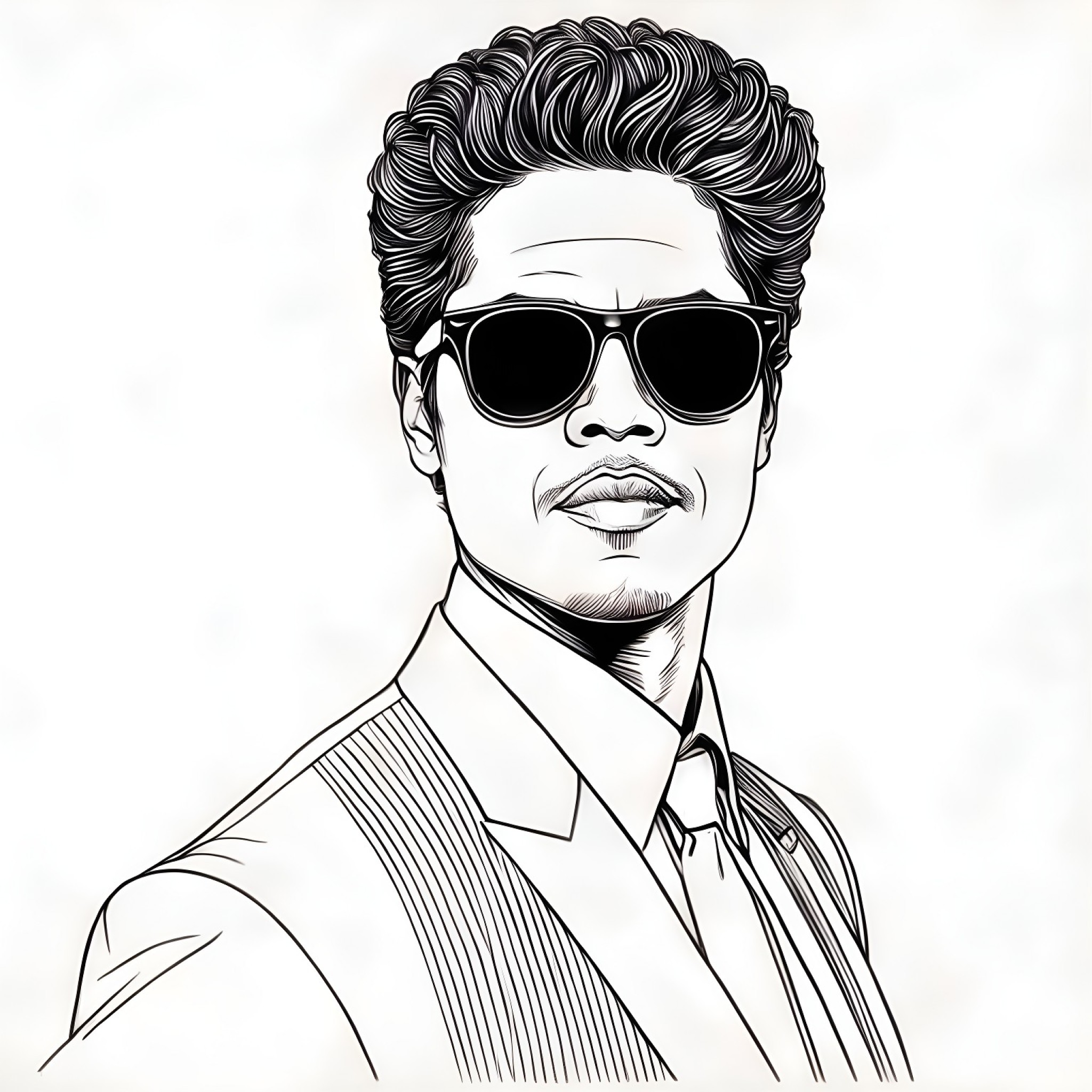 17 Best Bruno Mars Coloring Pages (Free Printable PDFs)