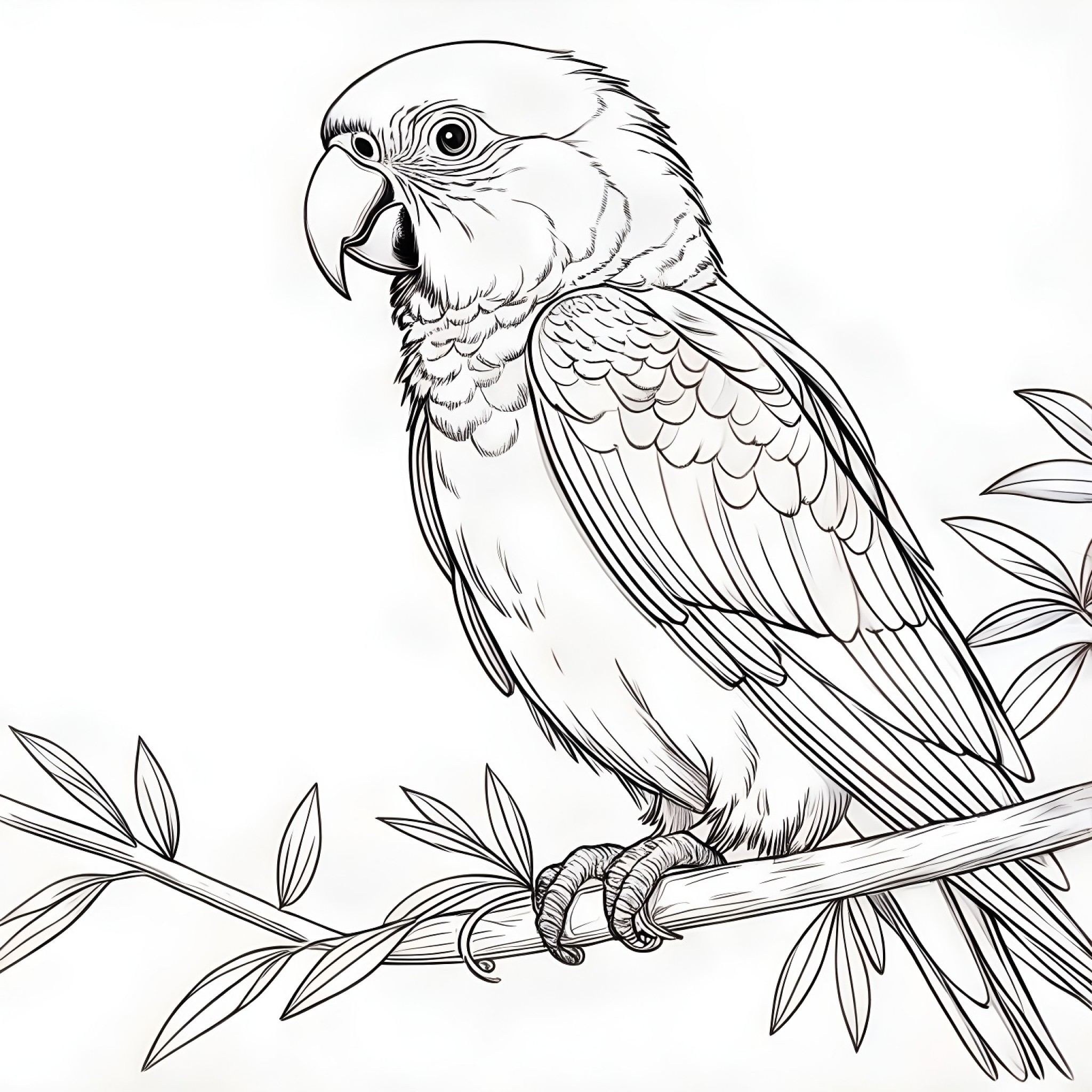 17 Best Parrot Coloring Pages (Free Printable PDFs)