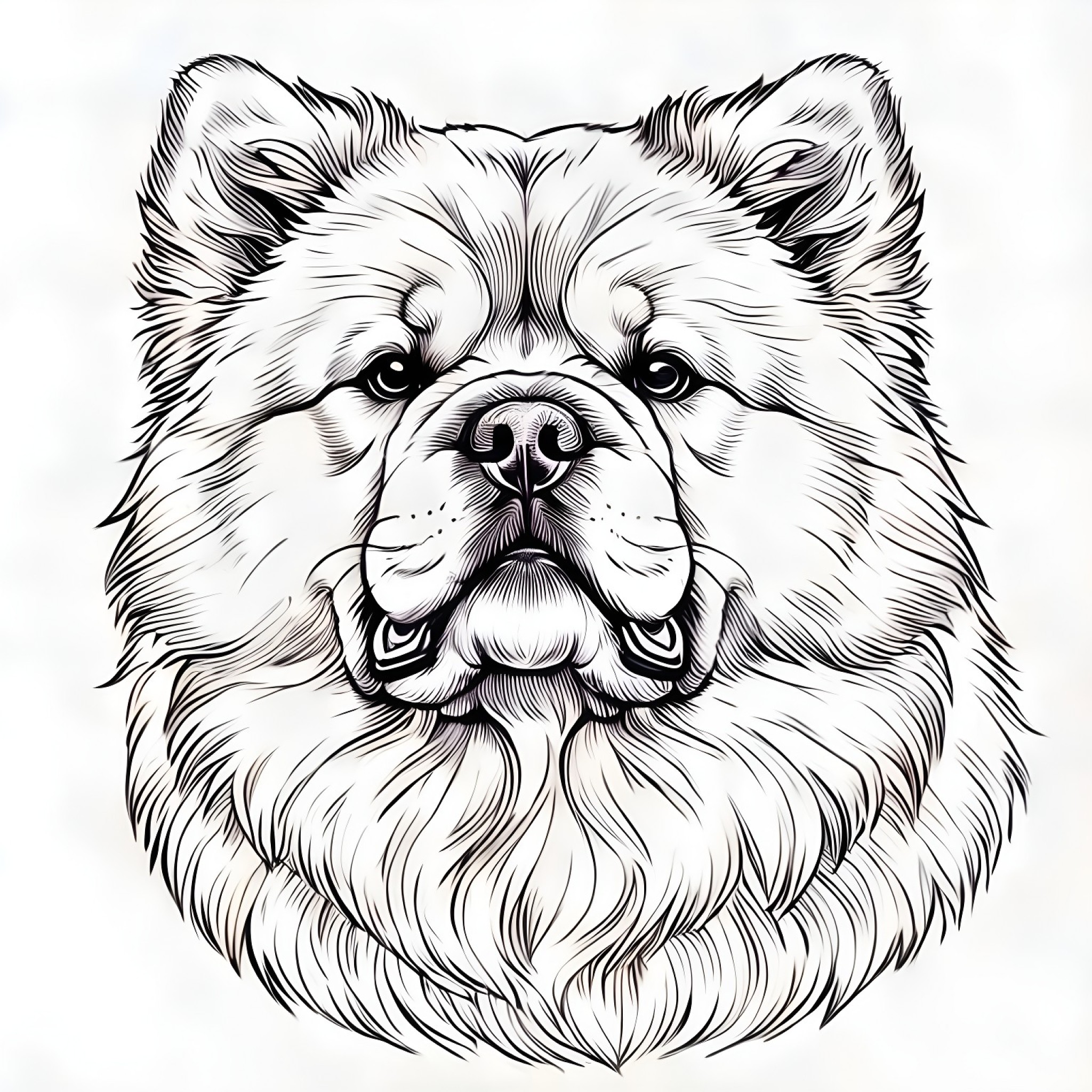 20 Best Chow Chow Coloring Pages (Free Printable PDFs)