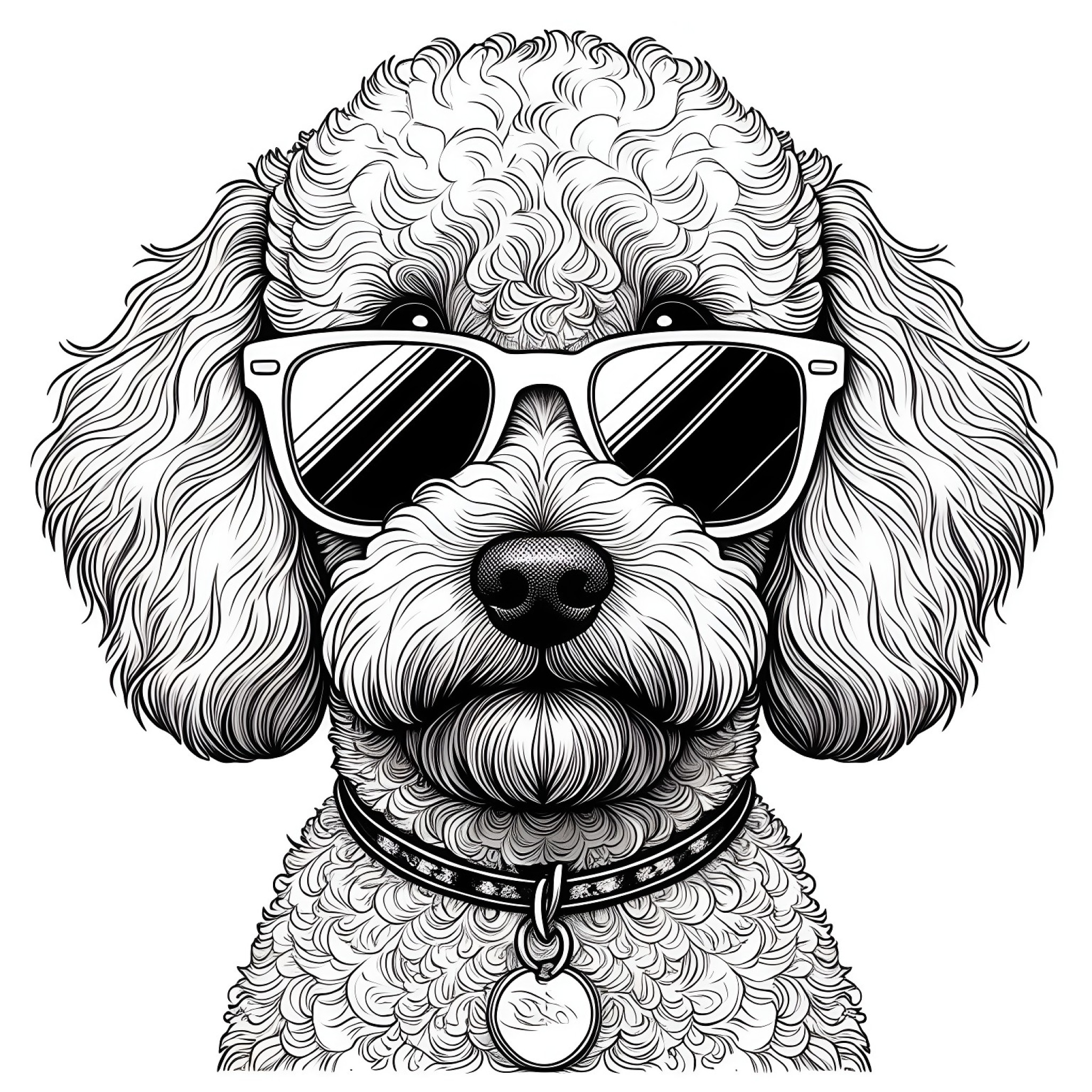 18 Best Poodle Coloring Pages (Free Printable PDFs)