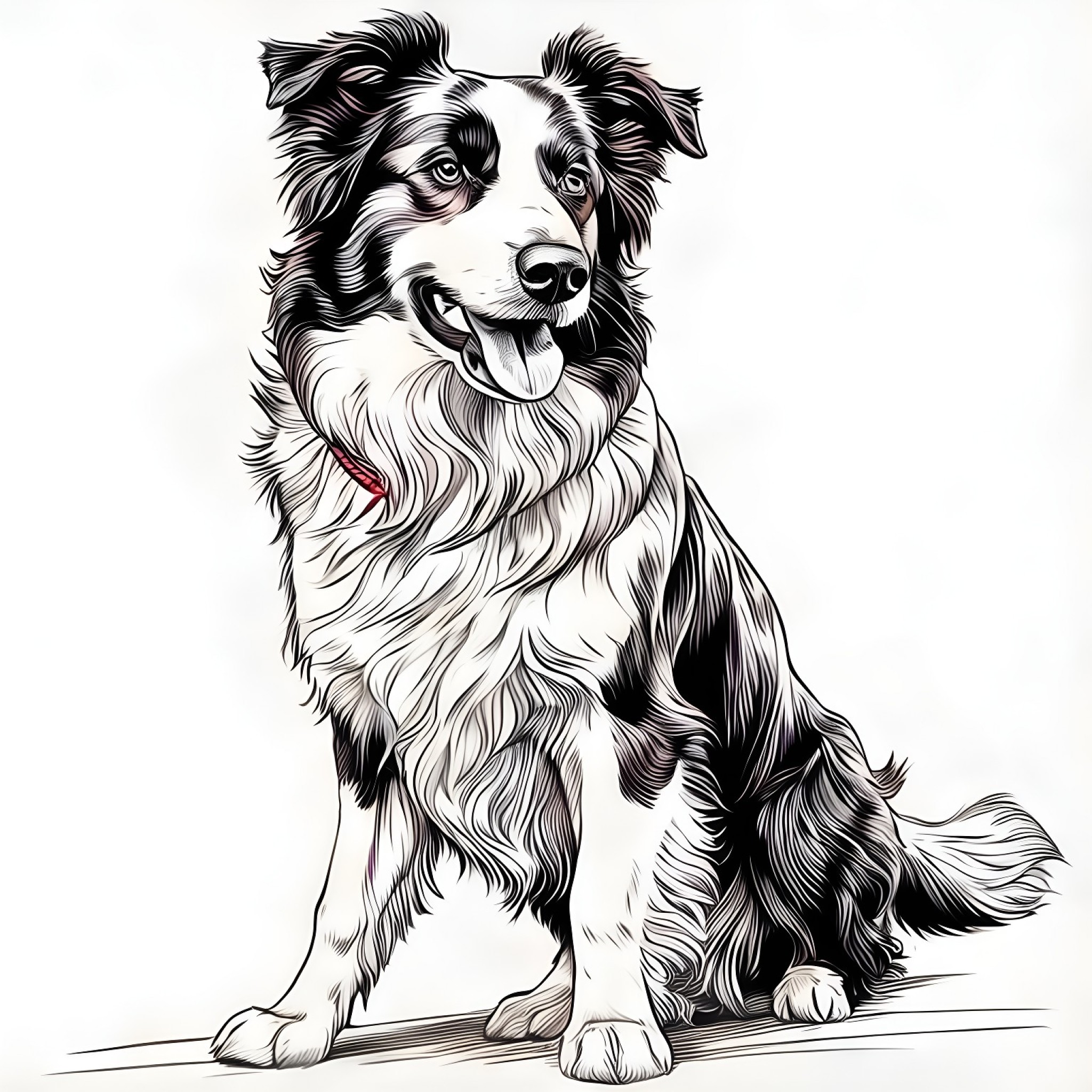 19 Best Border Collie Coloring Pages (Free Printable PDFs)