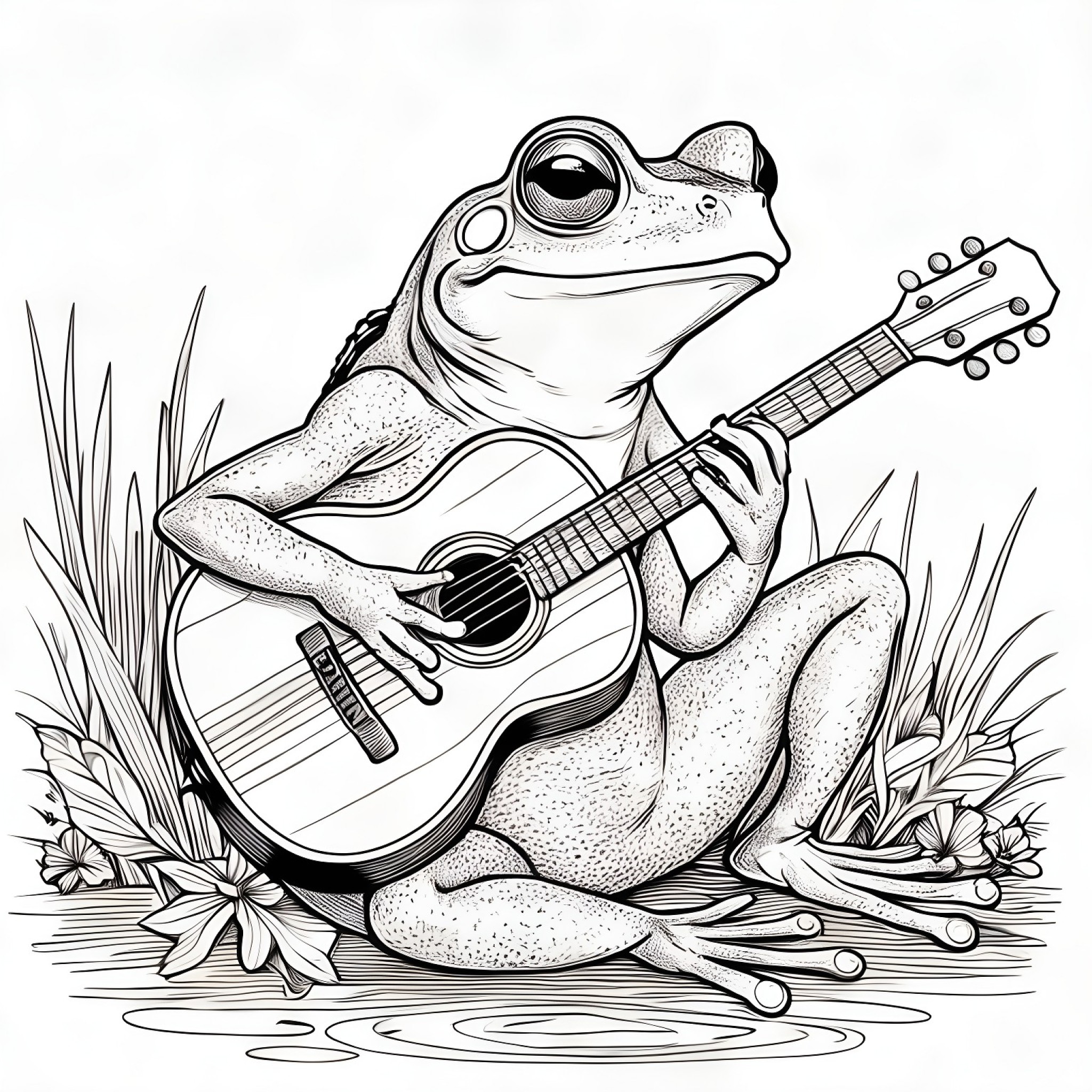 23 Best Frog Coloring Pages (Free Printable PDFs)