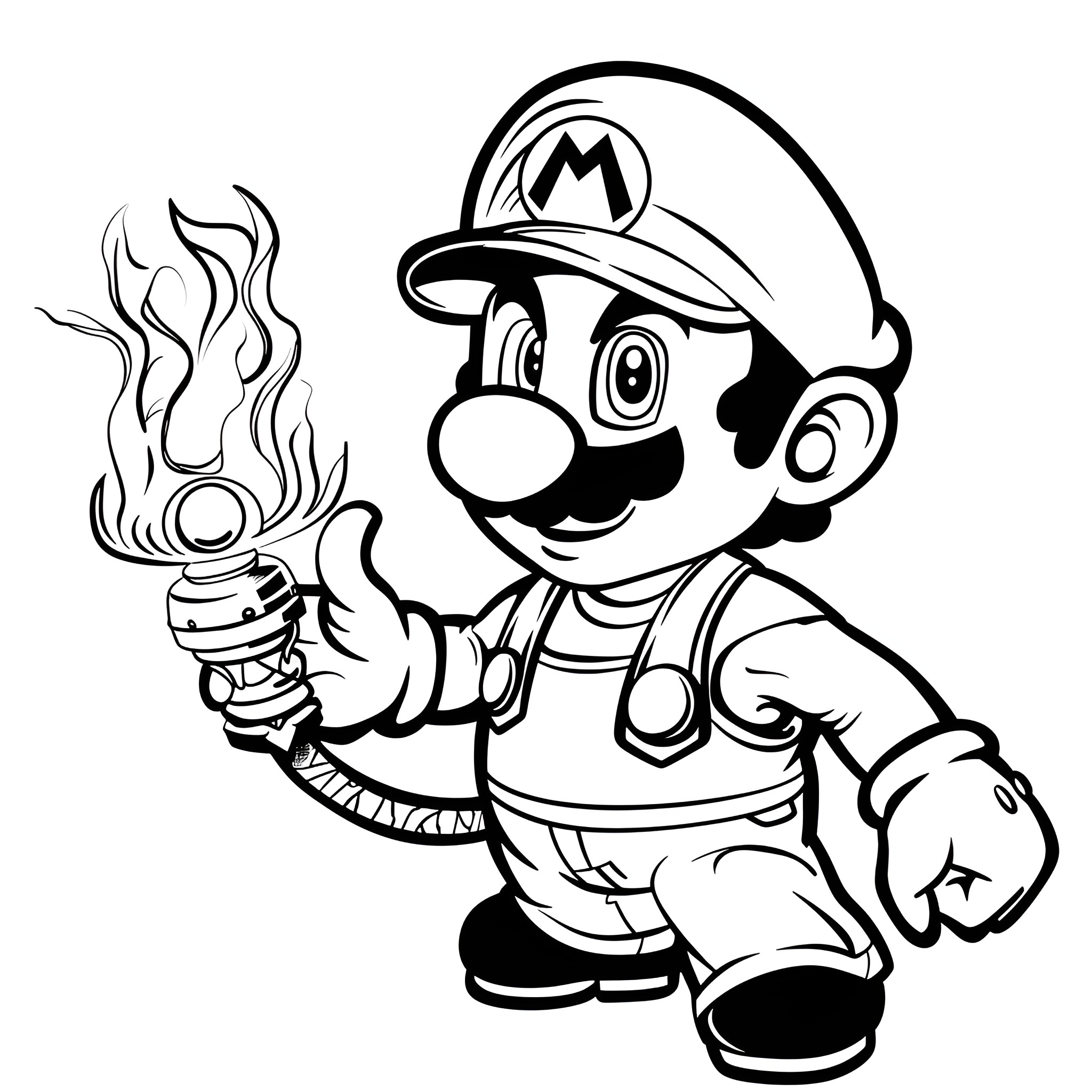 32 Best Mario Coloring Pages (Free Printable PDFs)