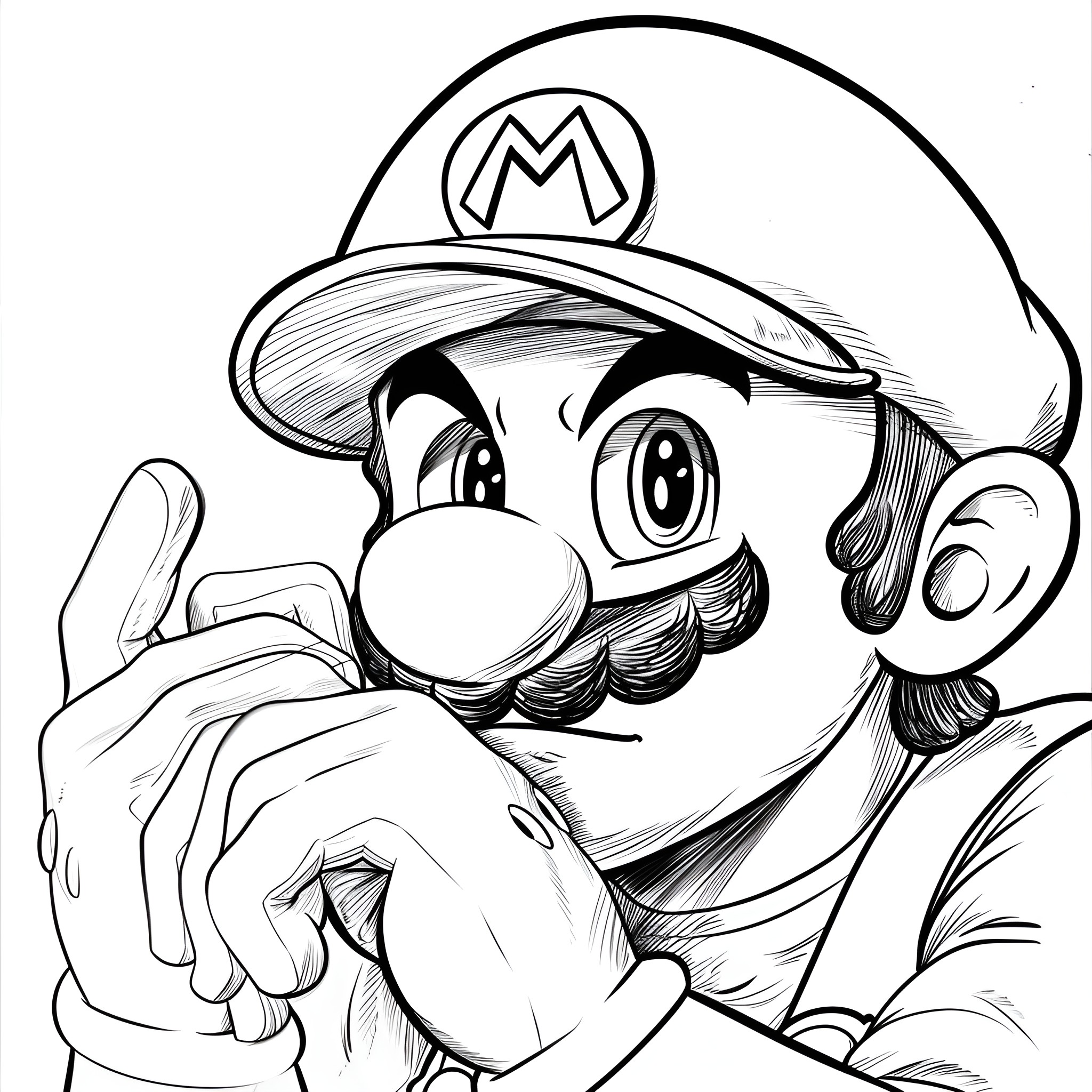 32 Best Mario Coloring Pages (Free Printable PDFs)