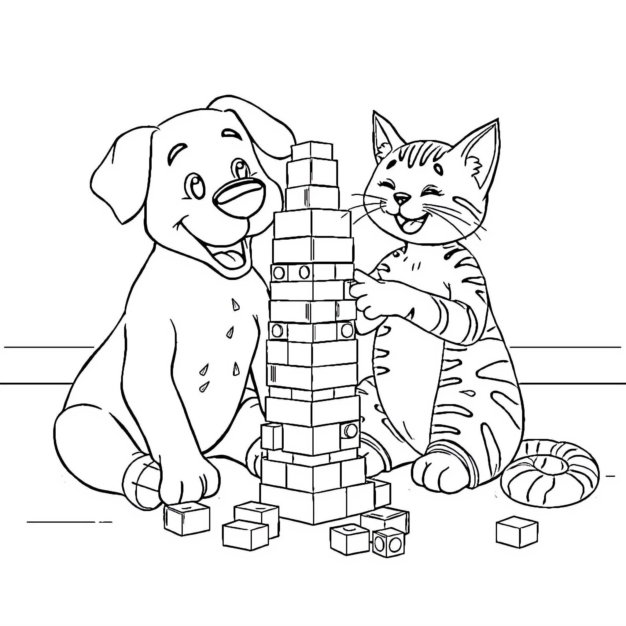 Best Dog Man Coloring Pages (Free Printable PDF)