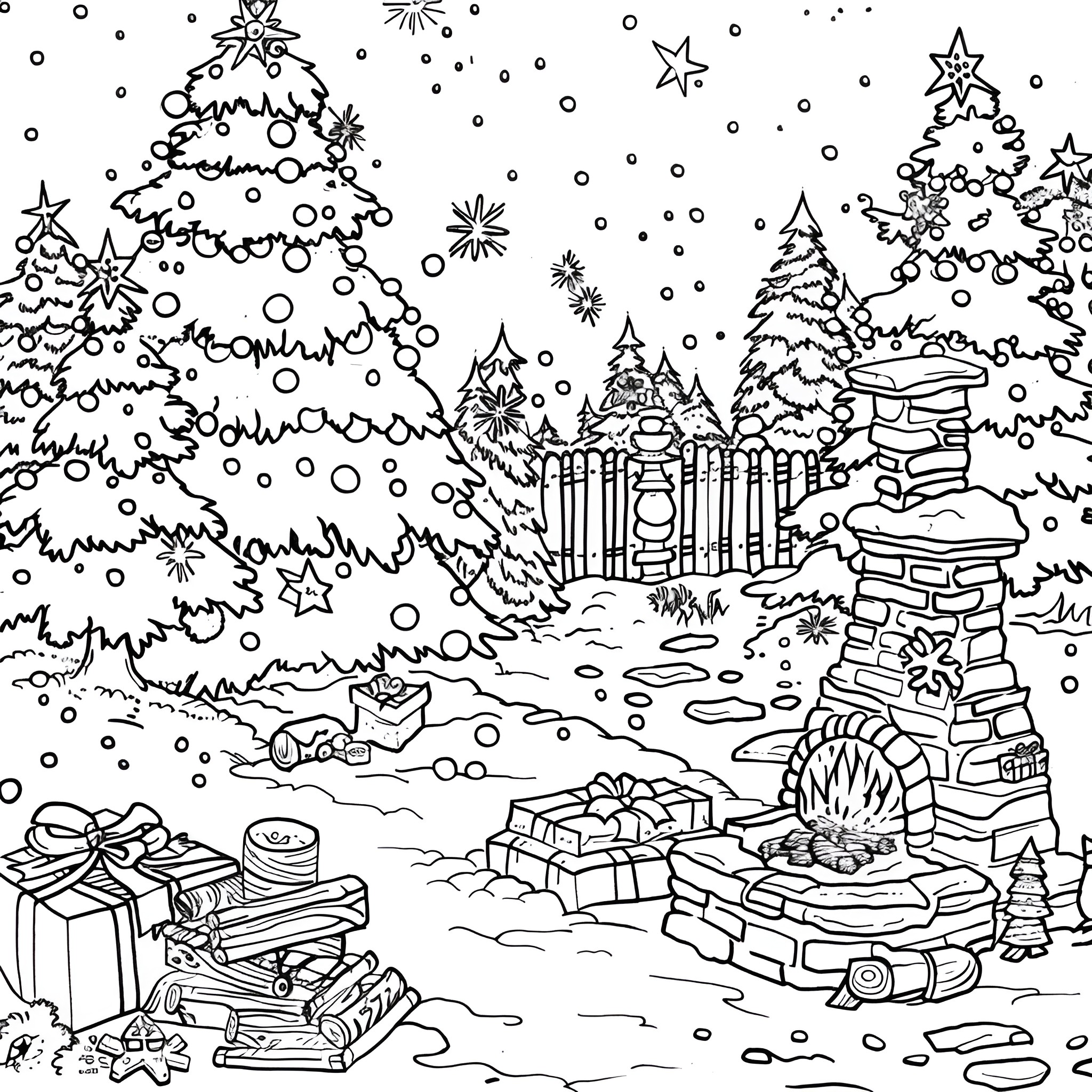 83 Best Christmas Coloring Pages (Free Printable PDFs)