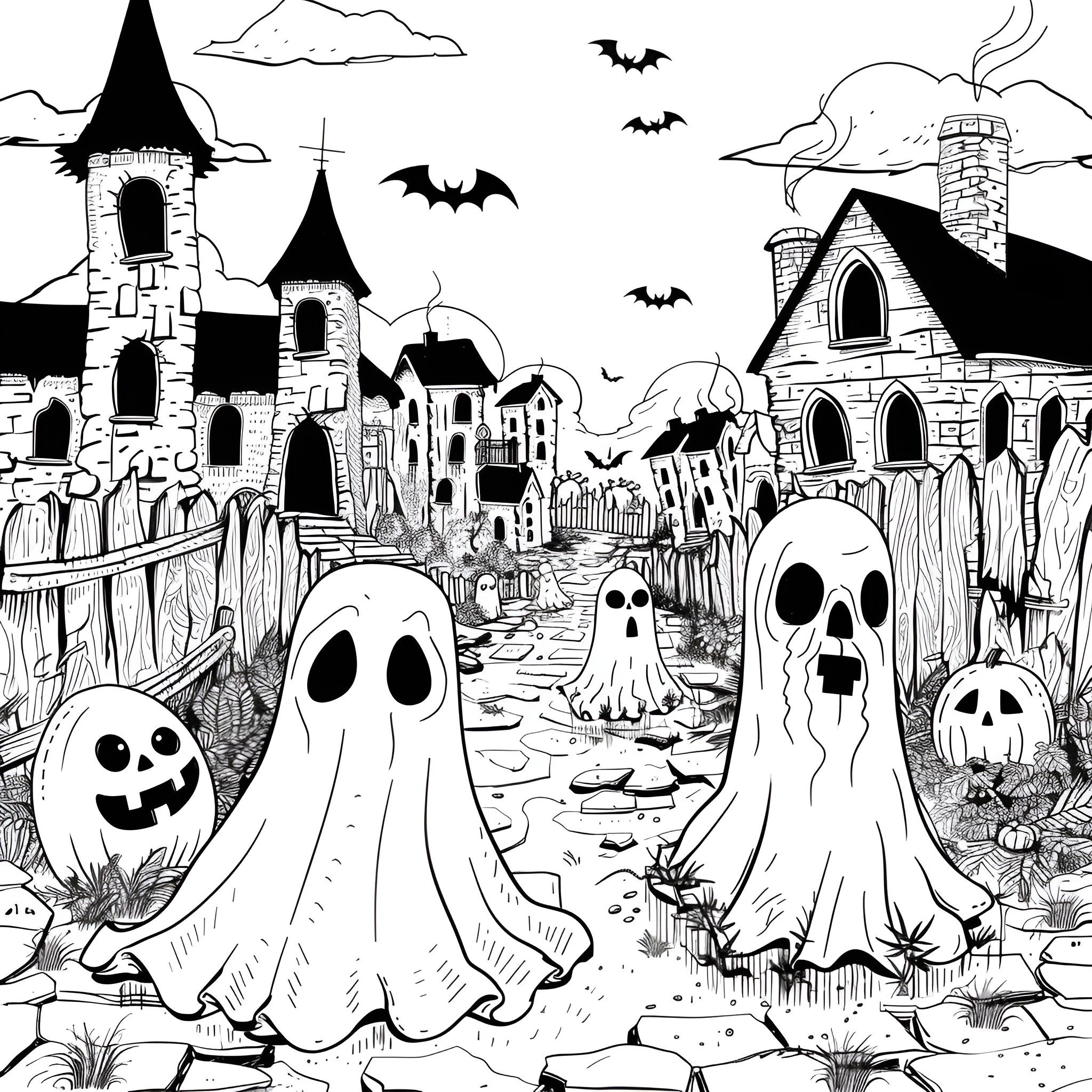 75 Best Halloween Coloring Pages (Free Printable PDFs)