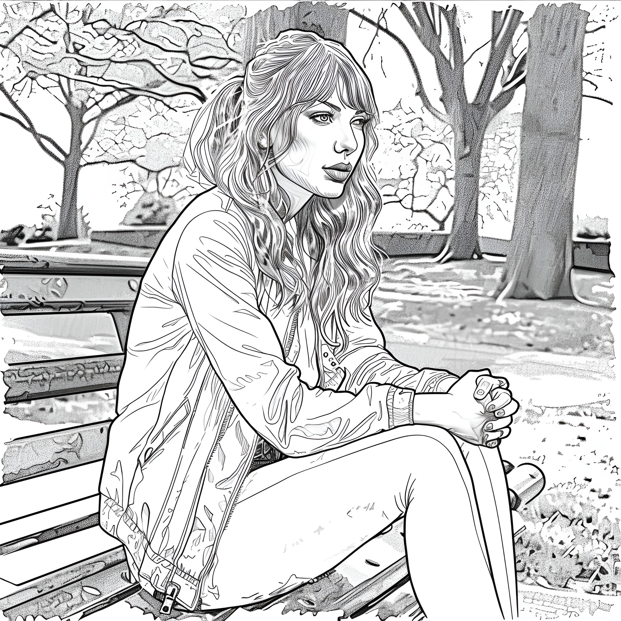 52 Best Taylor Swift Coloring Pages (Free Printable PDFs)