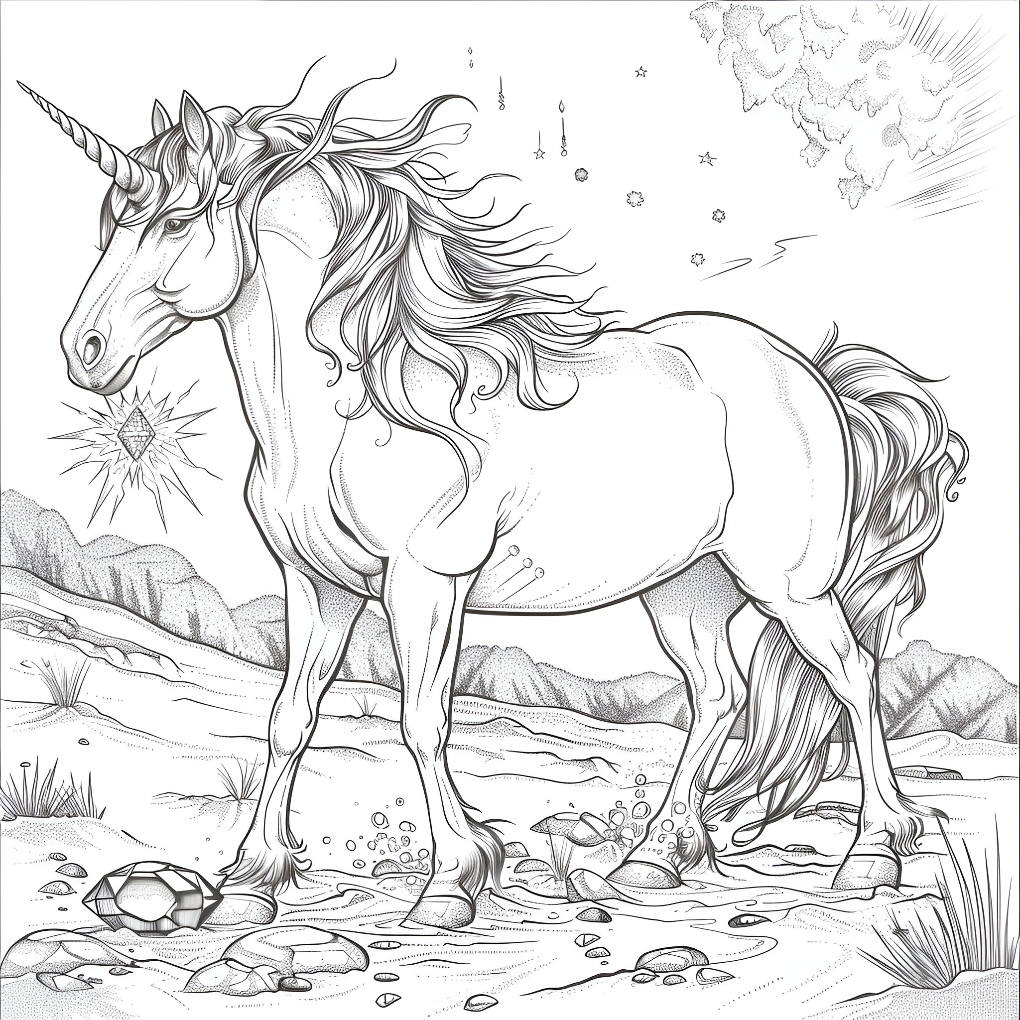 67 Best Unicorn Coloring Pages (Free Printable PDFs)