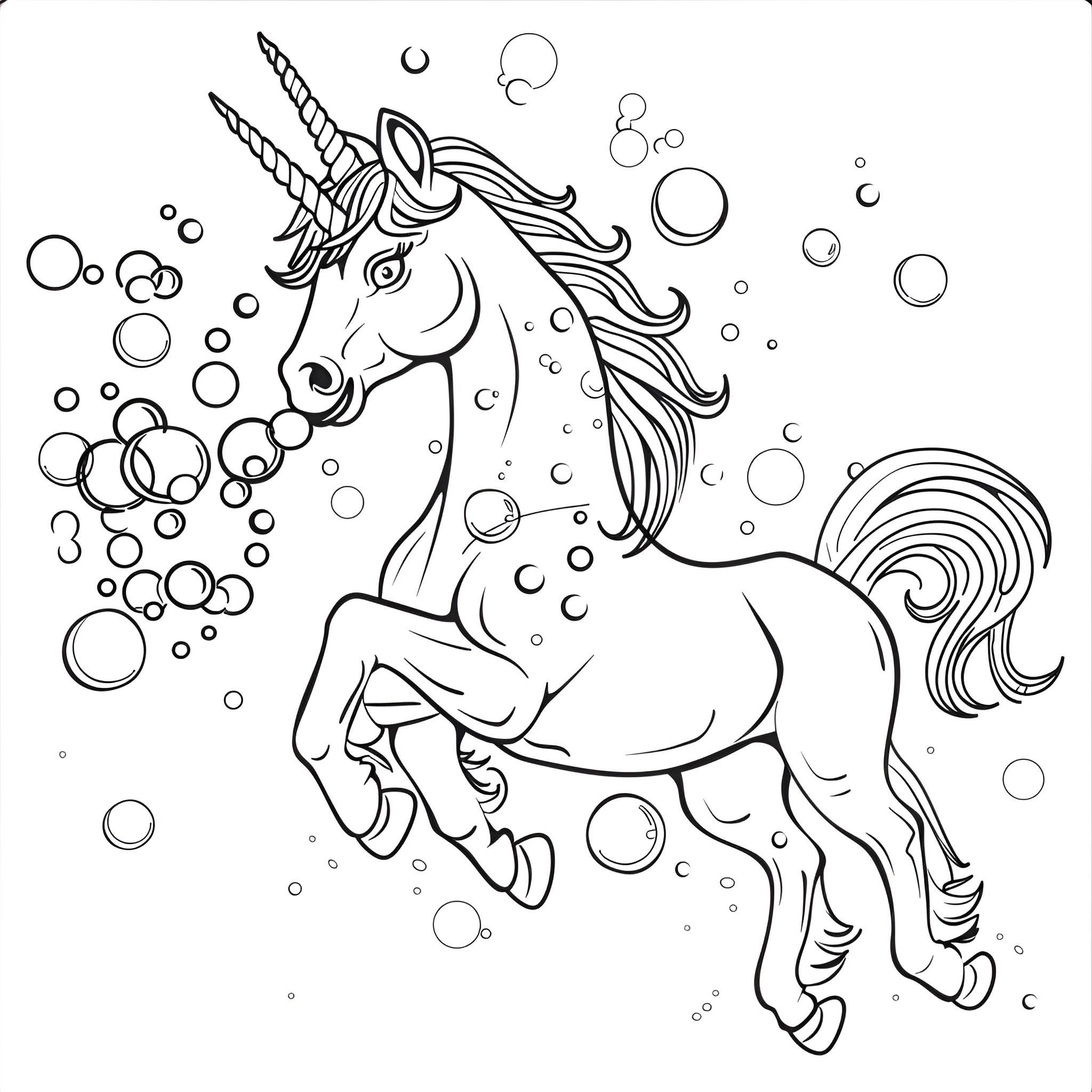 1883 Best Unicorn Coloring Pages (Free Printable PDFs)