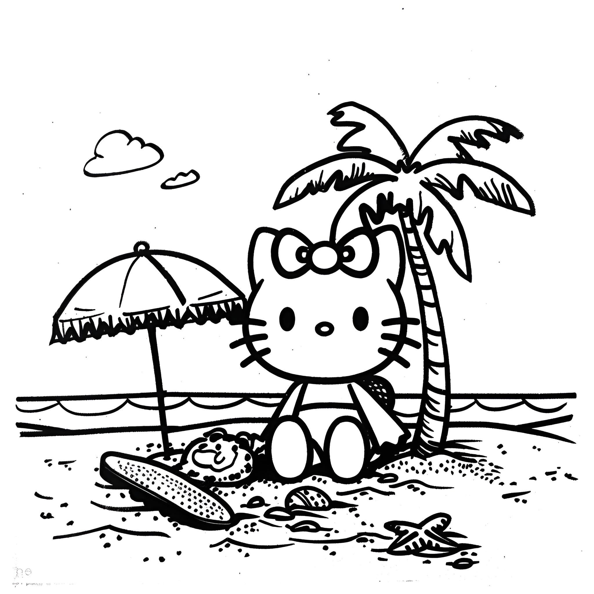 1072 Best Hello Kitty Coloring Pages (Free Printable PDFs)