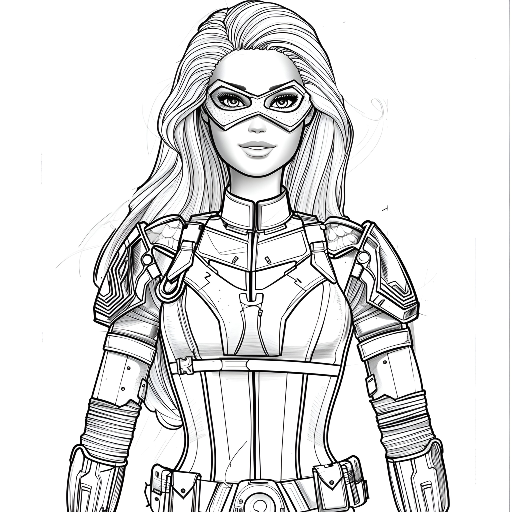 225 Best Barbie Coloring Pages (Free Printable PDFs)