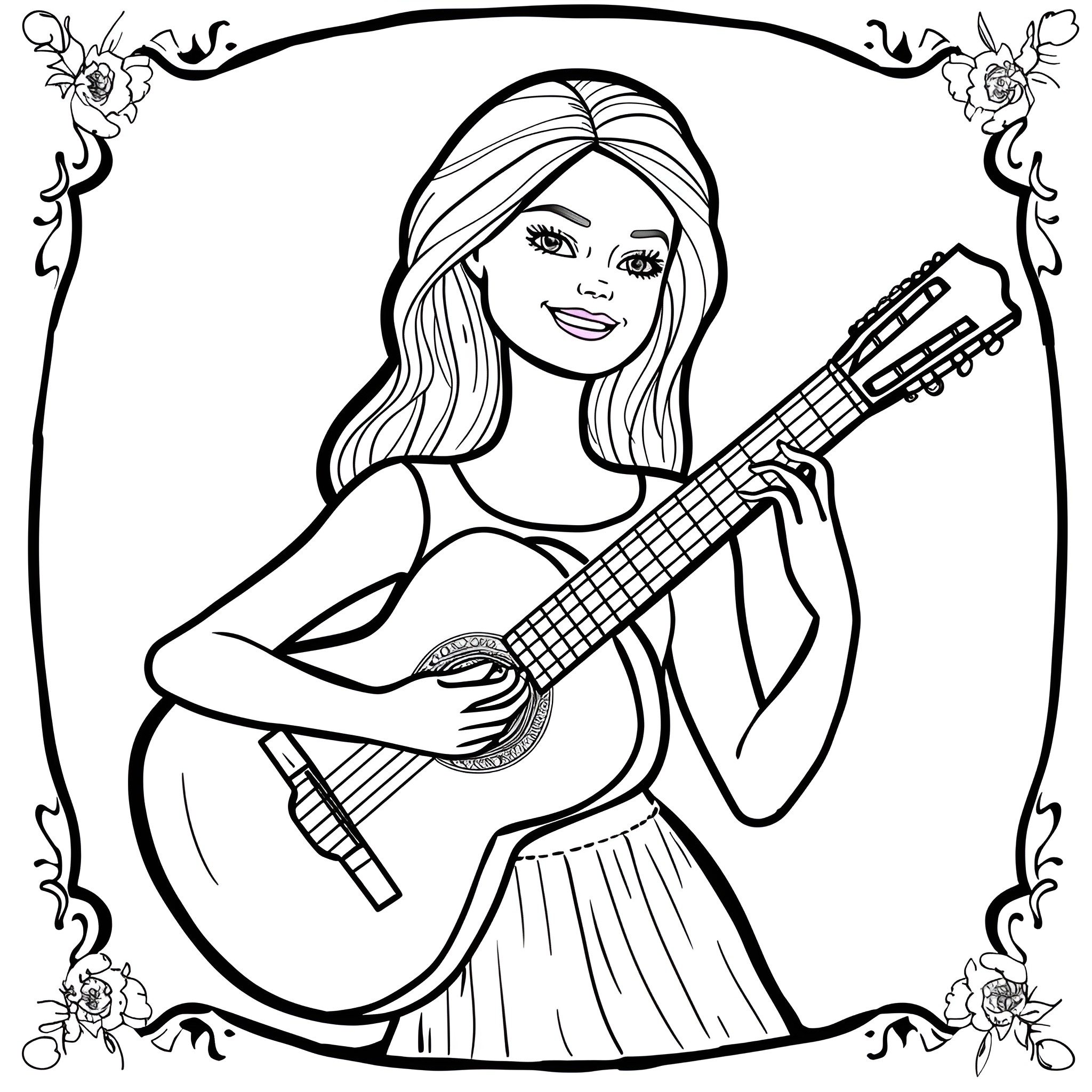 54 Best Barbie Coloring Pages (Free Printable PDFs)