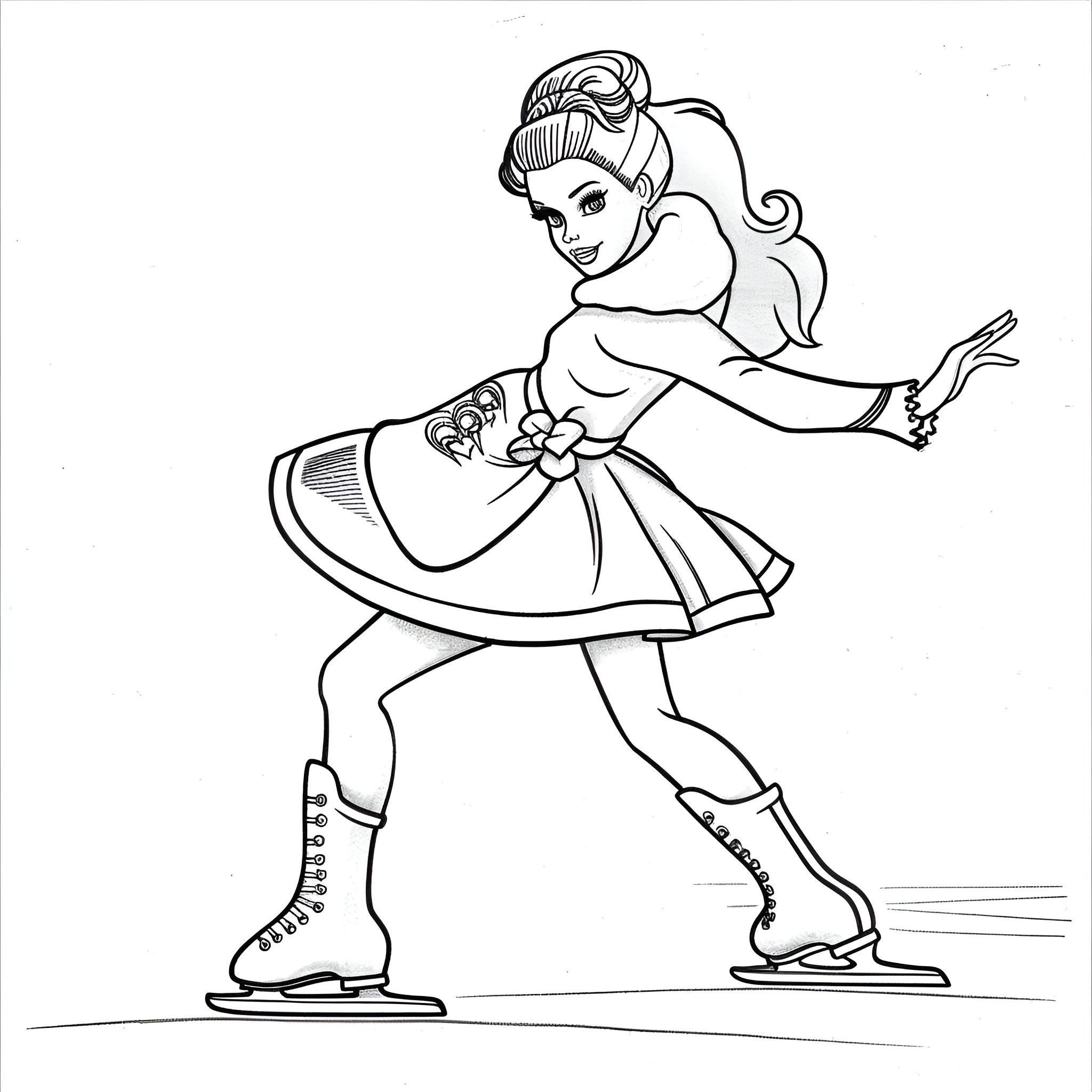 54 Best Barbie Coloring Pages (Free Printable PDFs)