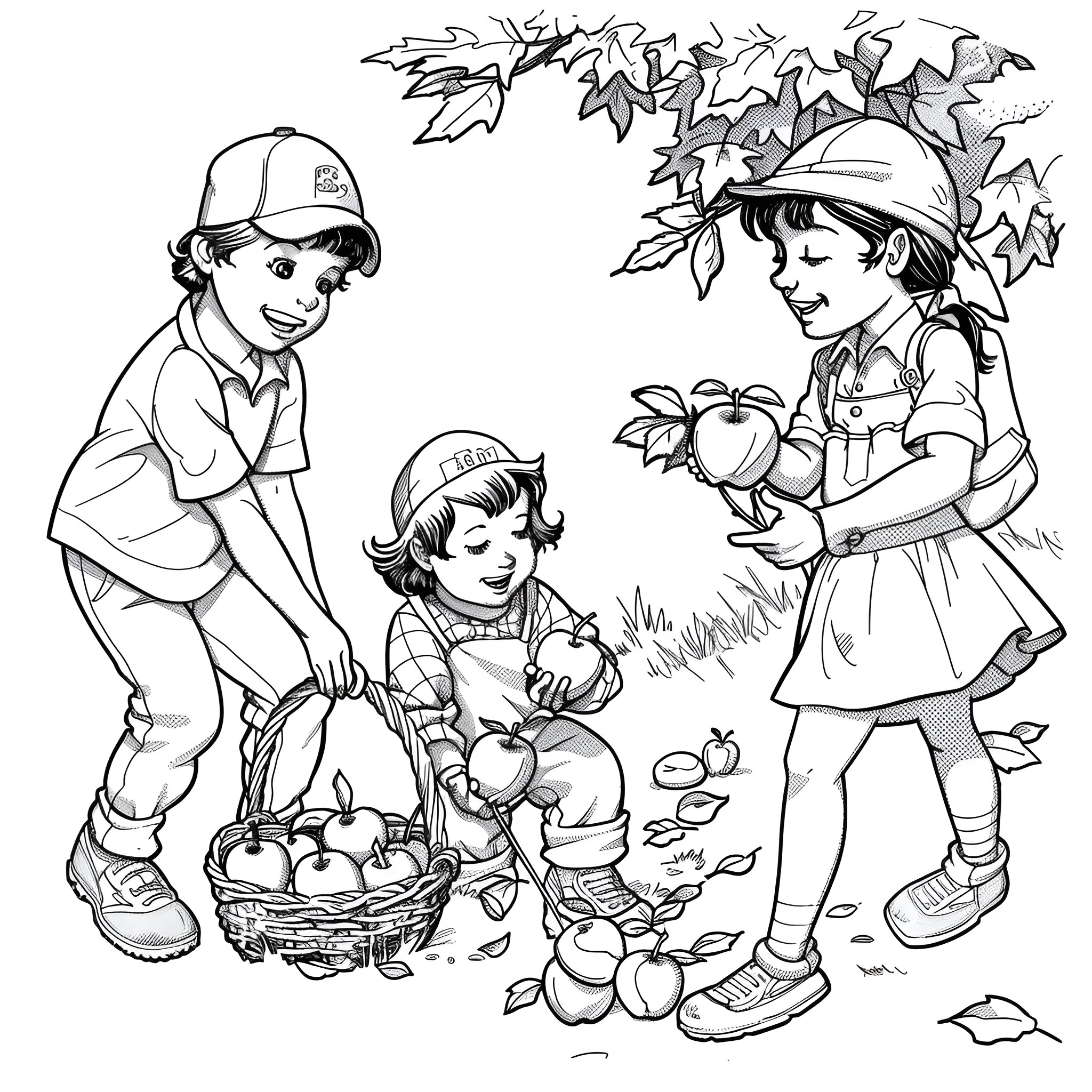 45 Best Fall Season Coloring Pages (Free Printable PDFs)