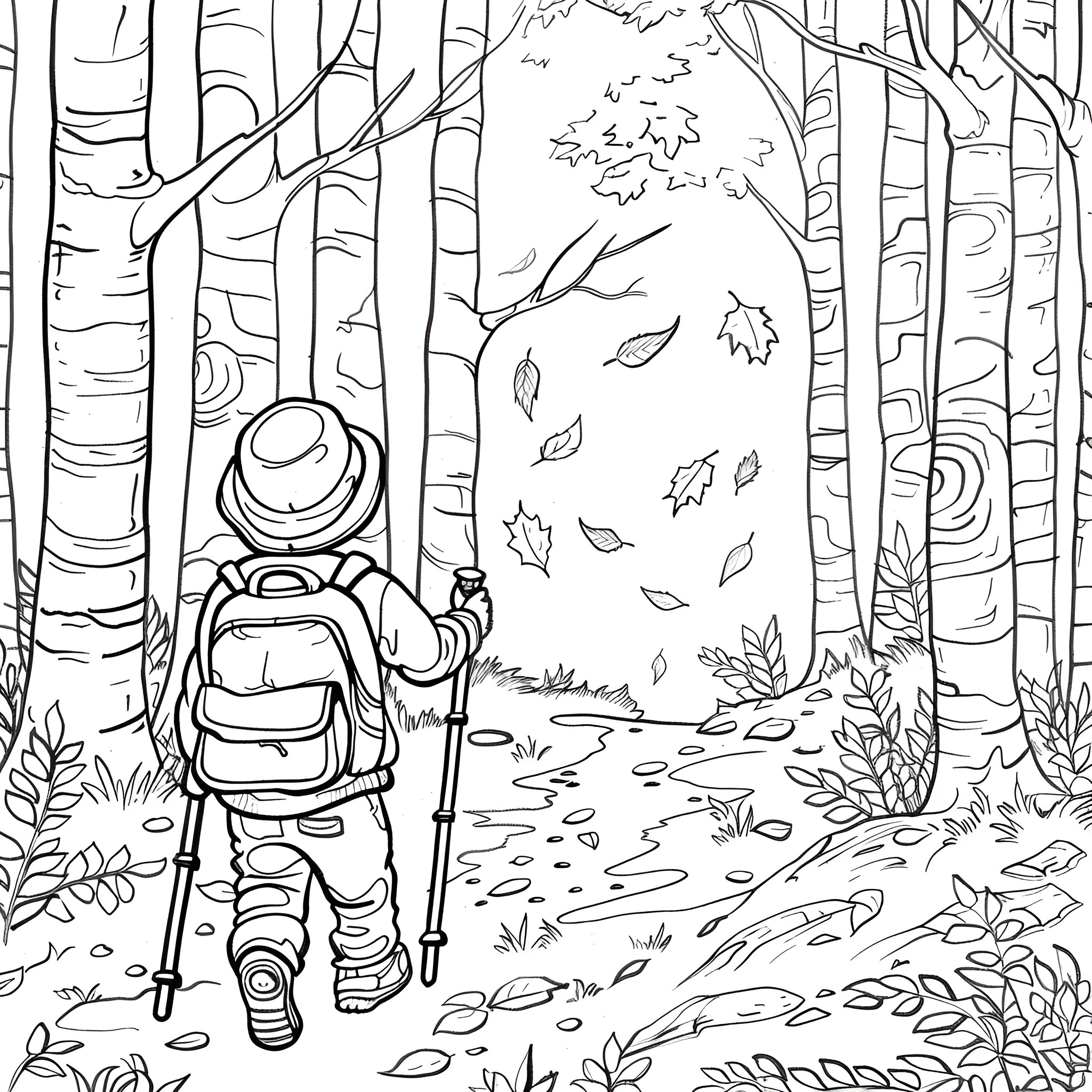 45 Best Fall Season Coloring Pages (Free Printable PDFs)
