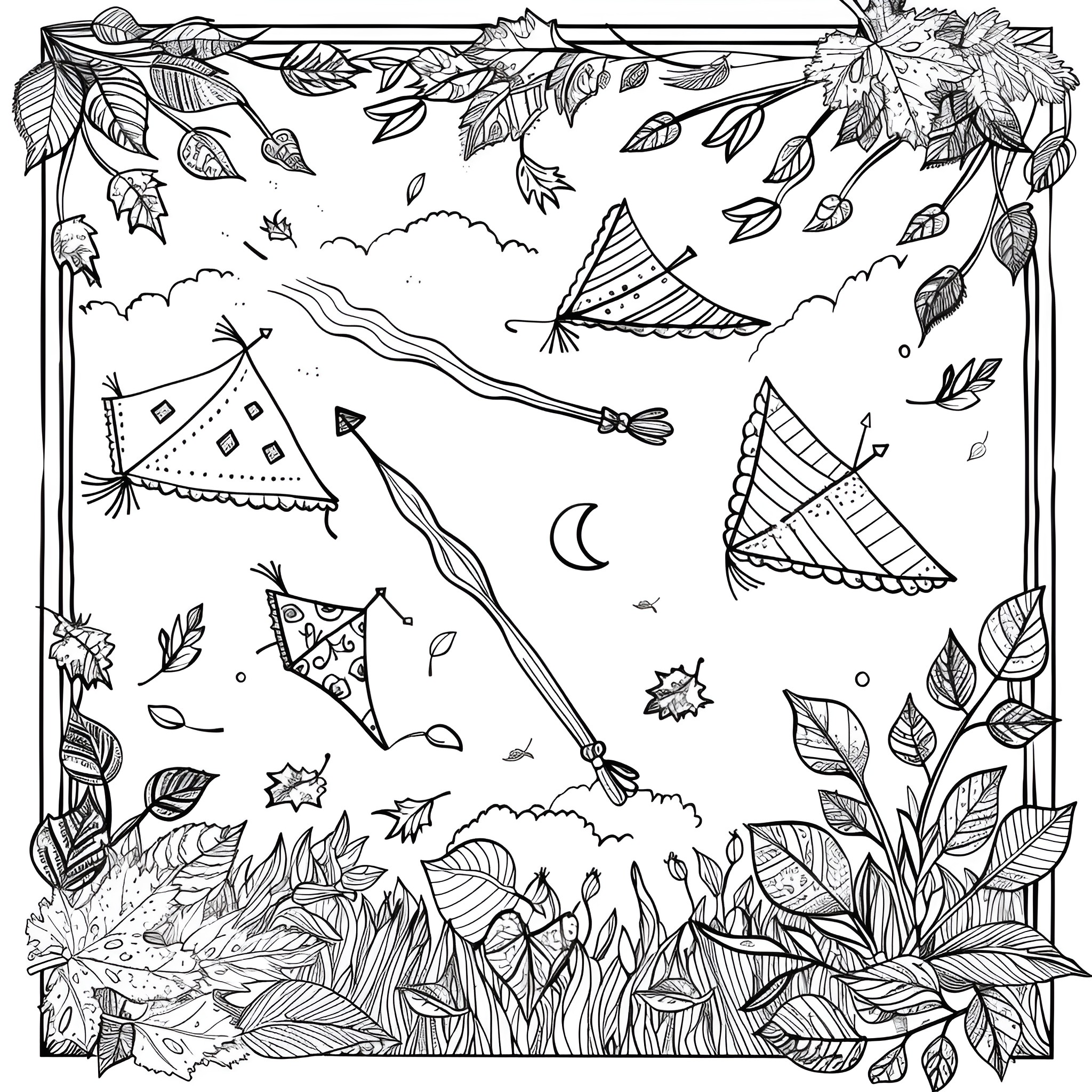 45 Best Fall Season Coloring Pages