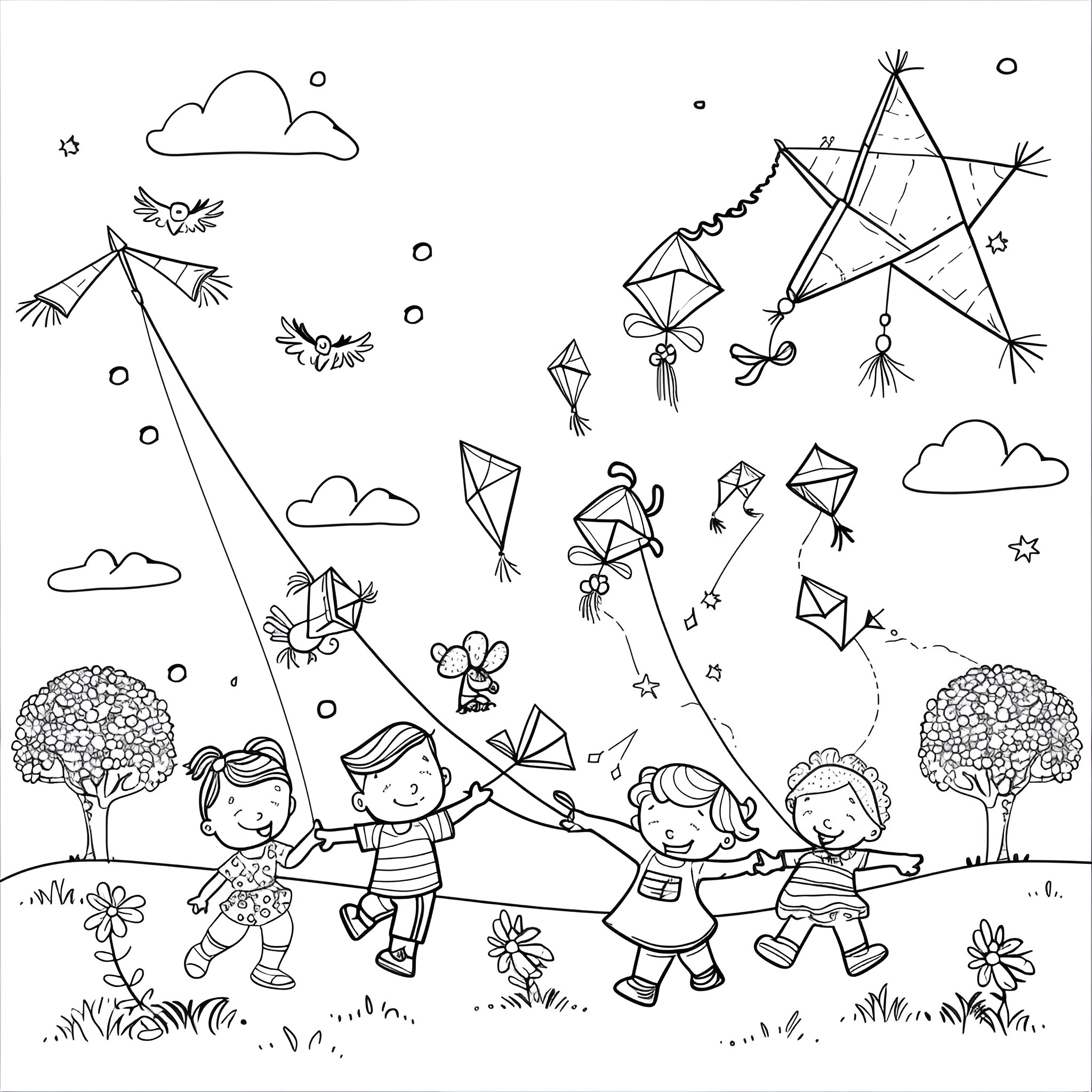 50 Best Springtime Coloring Pages (Free Printable PDFs)