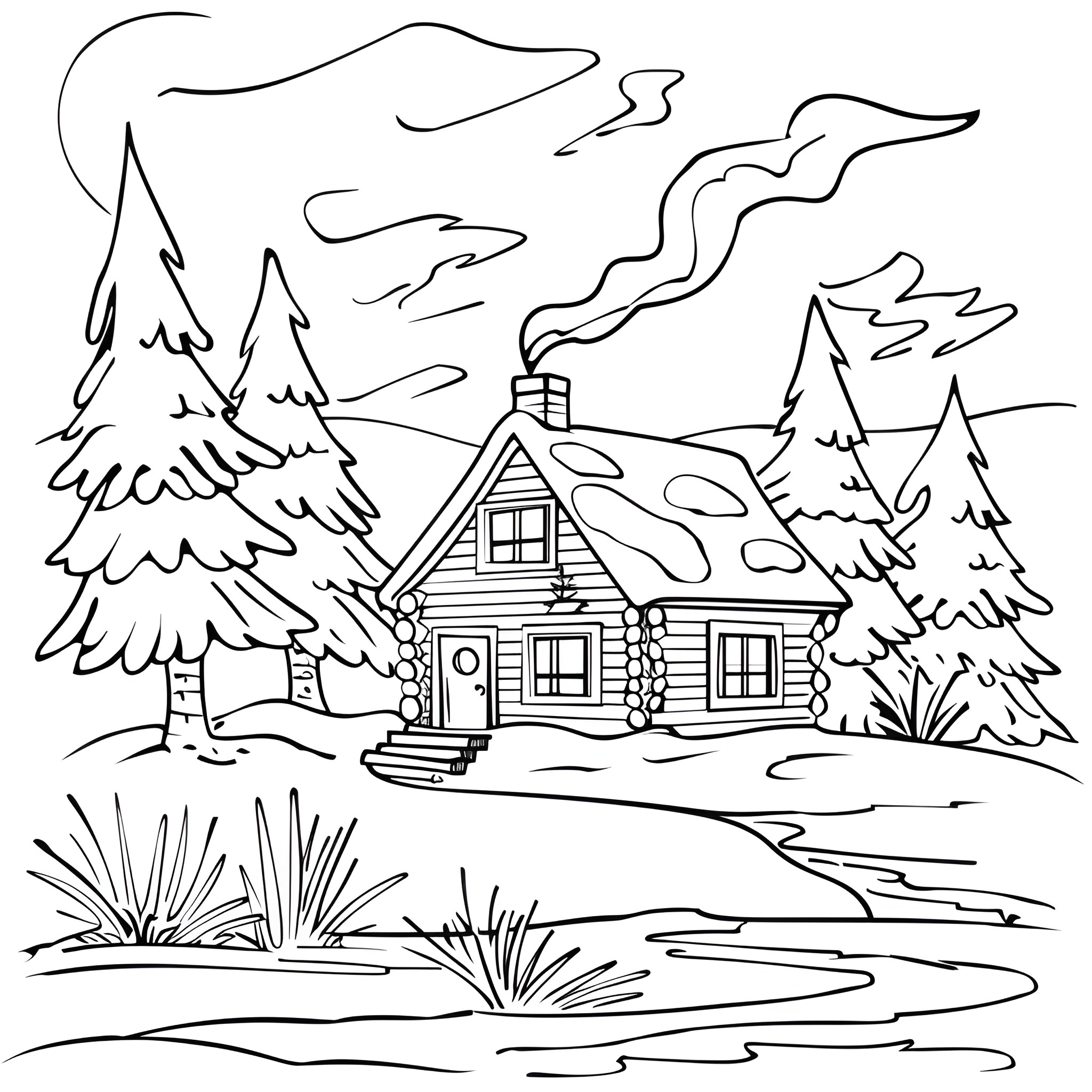 53 Best Winter Coloring Pages (Free Printable PDFs)
