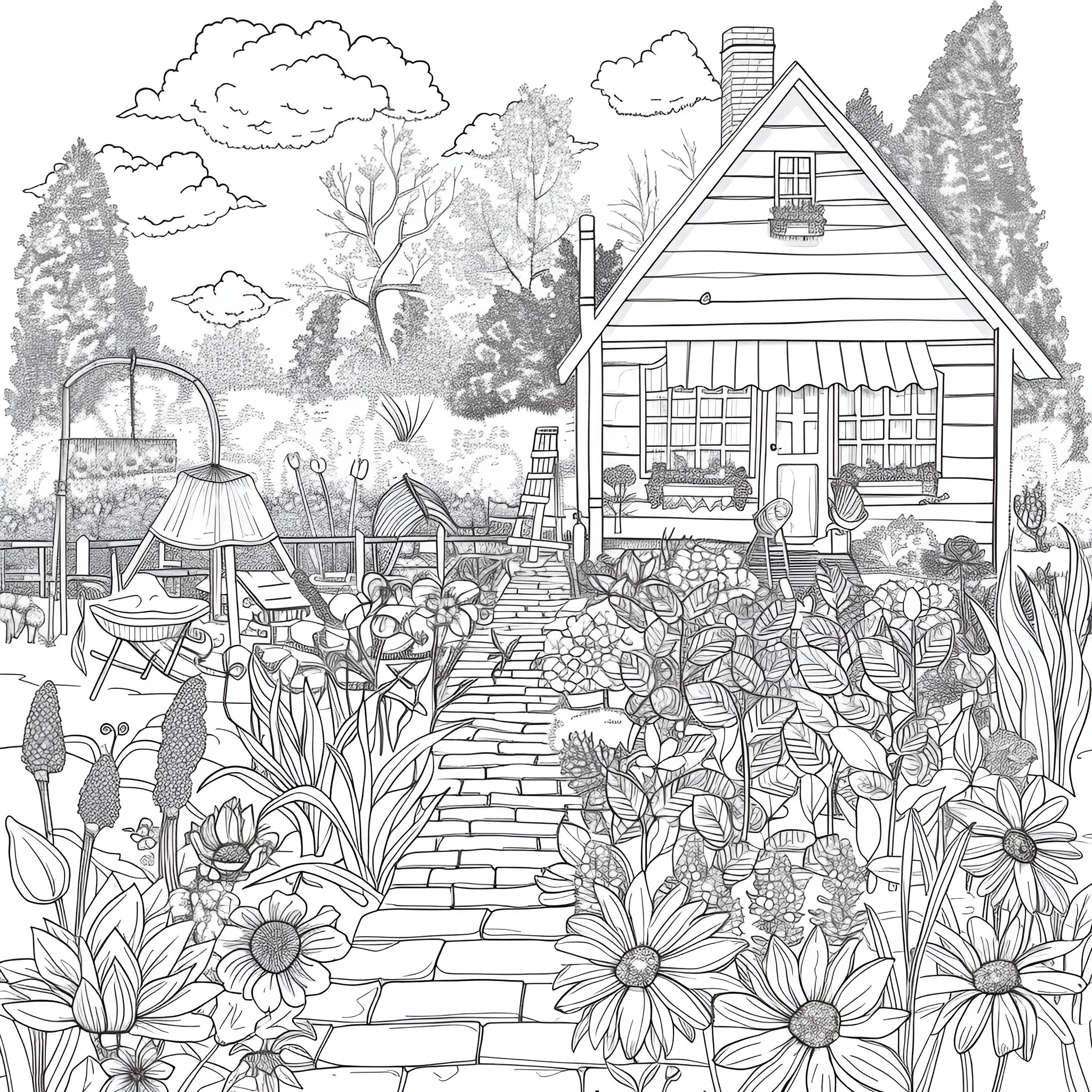 Springtime Printable Coloring Pages Springtime coloring pages to download…