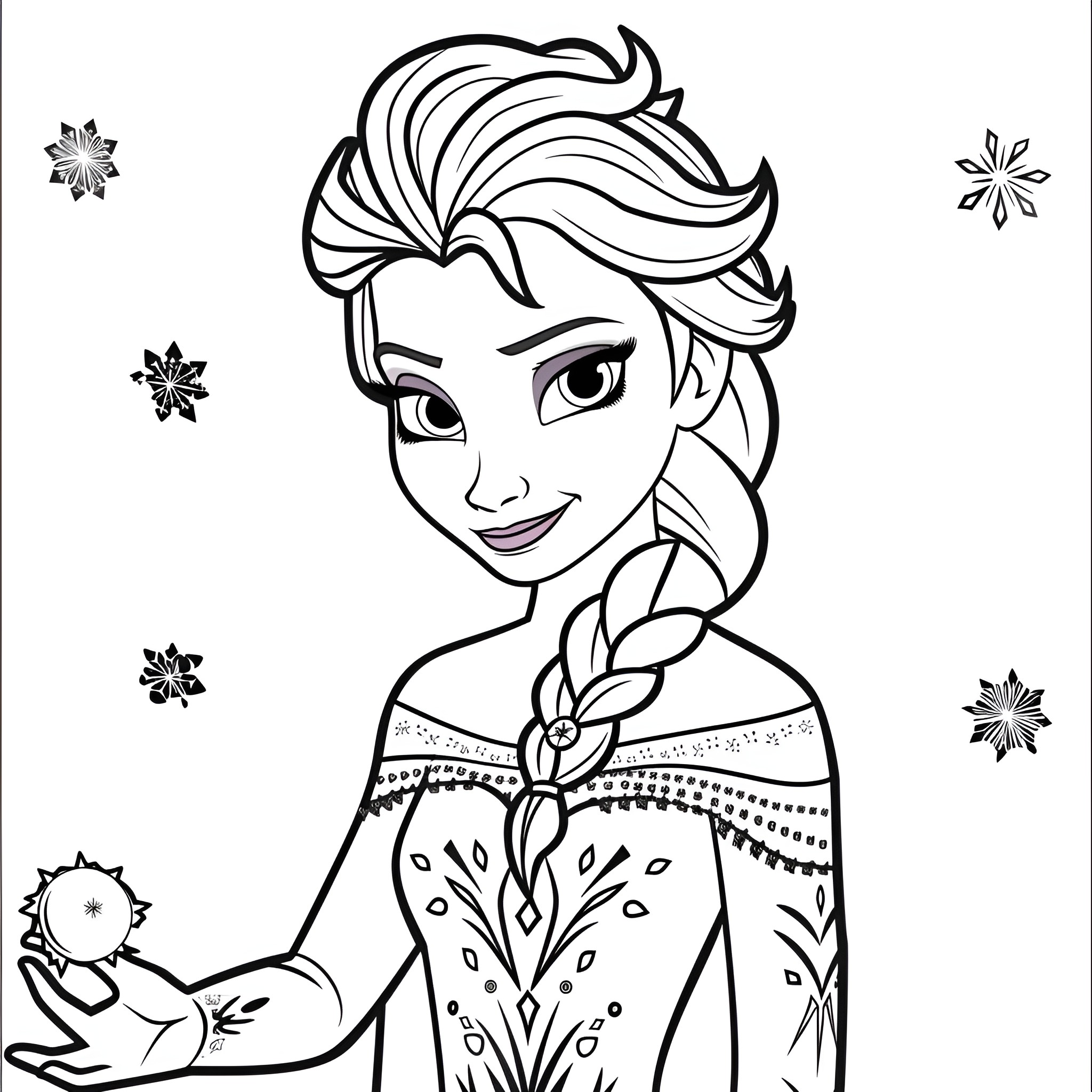 43 Best Elsa Coloring Pages (Free Printable PDFs)