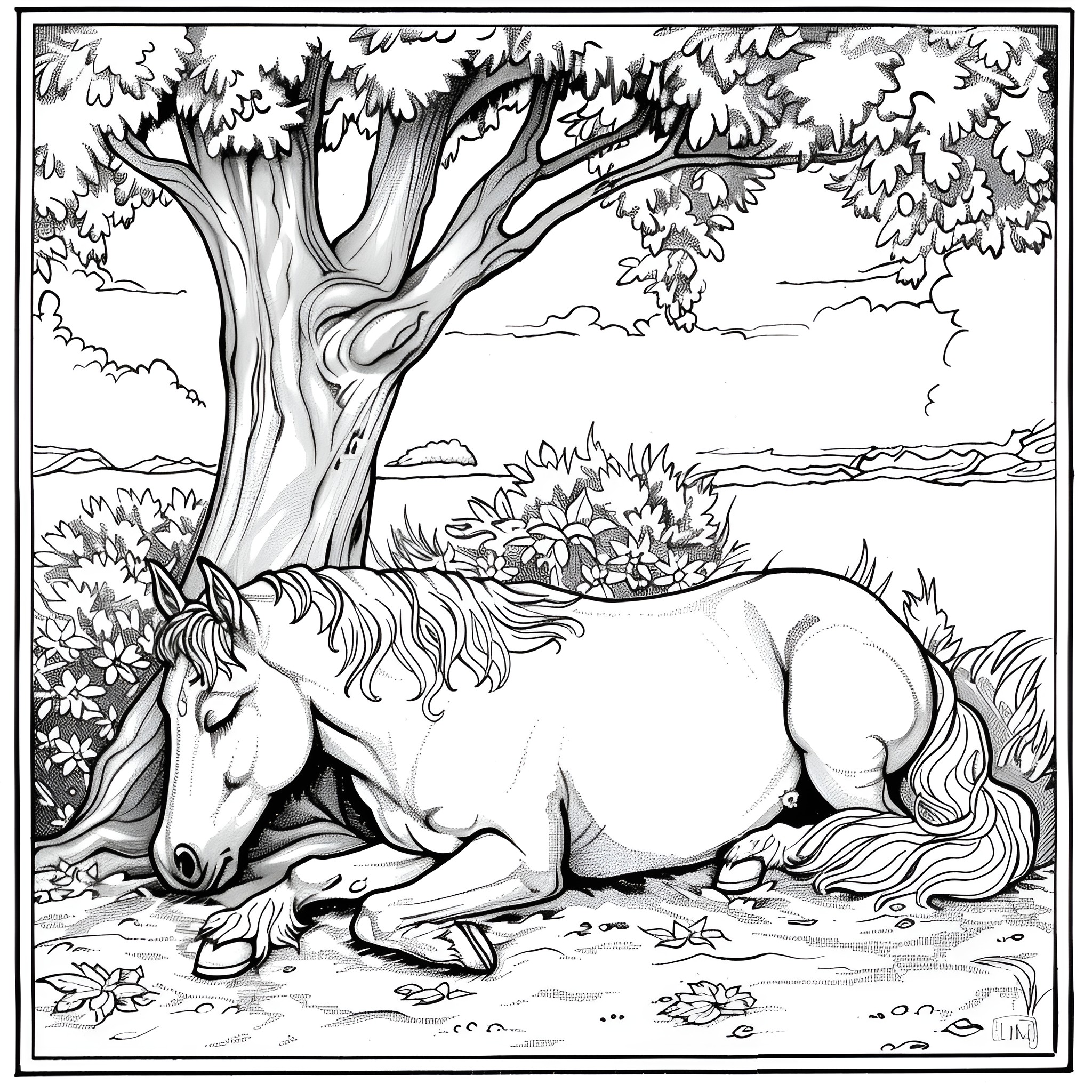 172 Best Horse Coloring Pages (Free Printable PDFs)