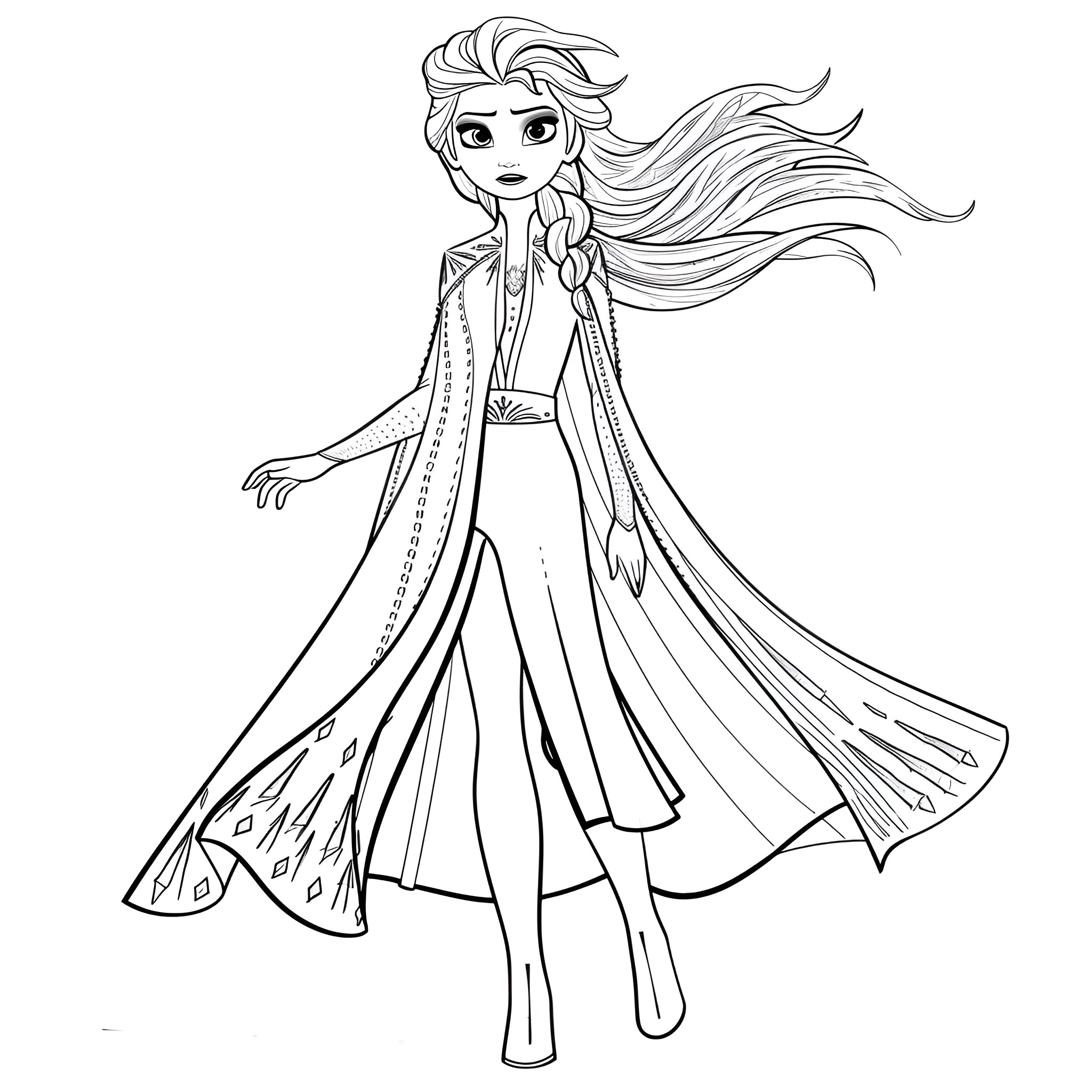 409 Best Elsa Coloring Pages (Free Printable PDFs)