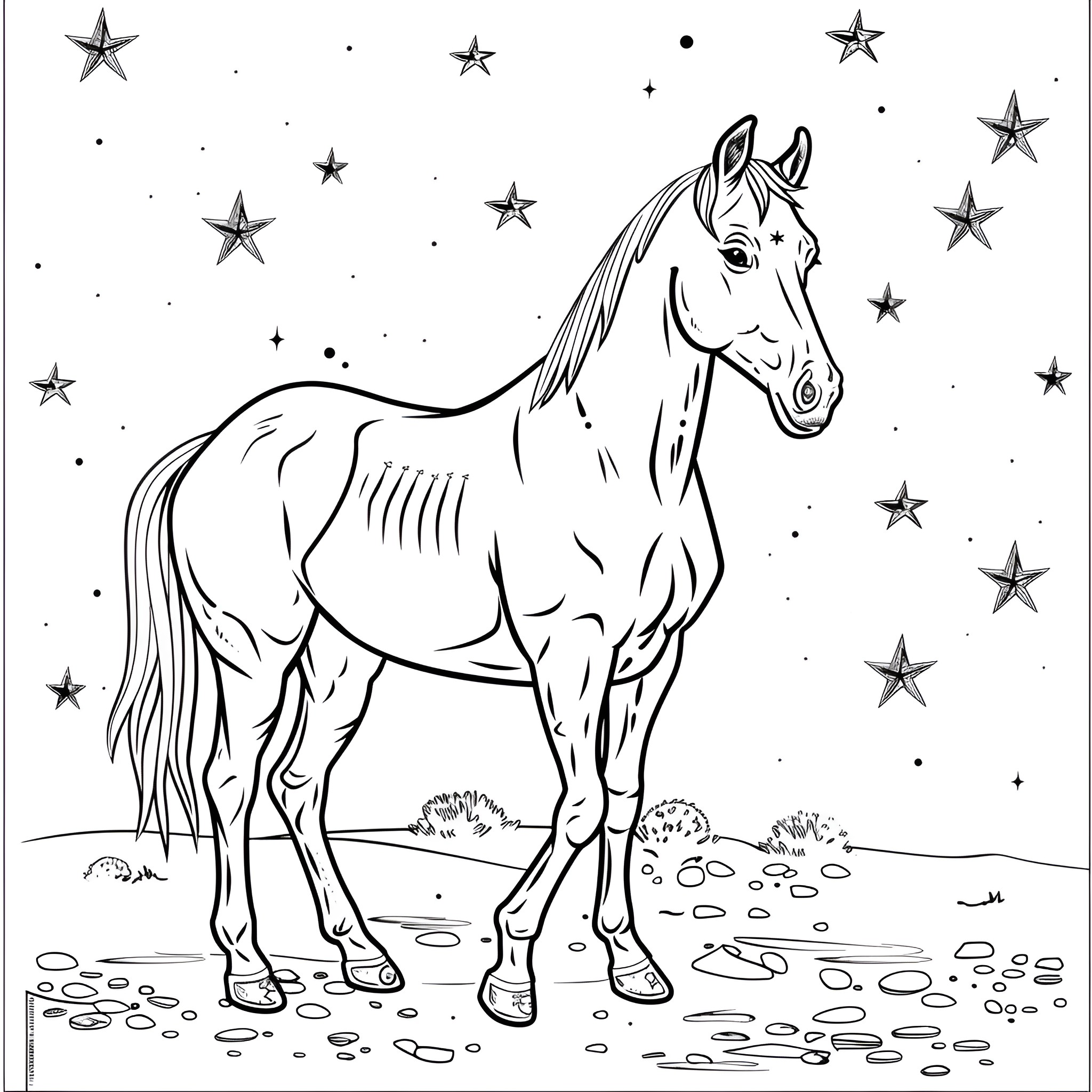 145 Best Horse Coloring Pages (Free Printable PDFs)