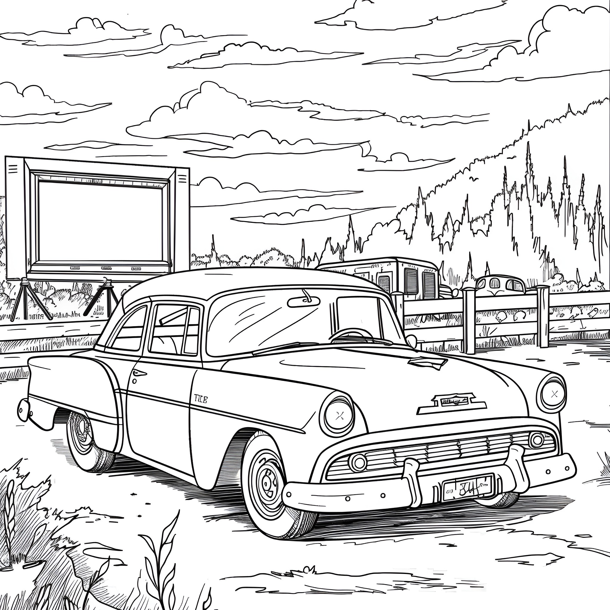 58 Best Car Coloring Pages (Free Printable PDFs)