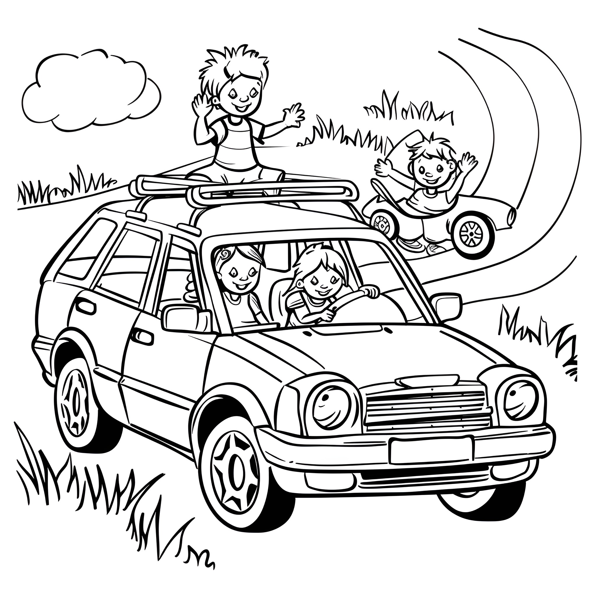 58 Best Car Coloring Pages (Free Printable PDFs)