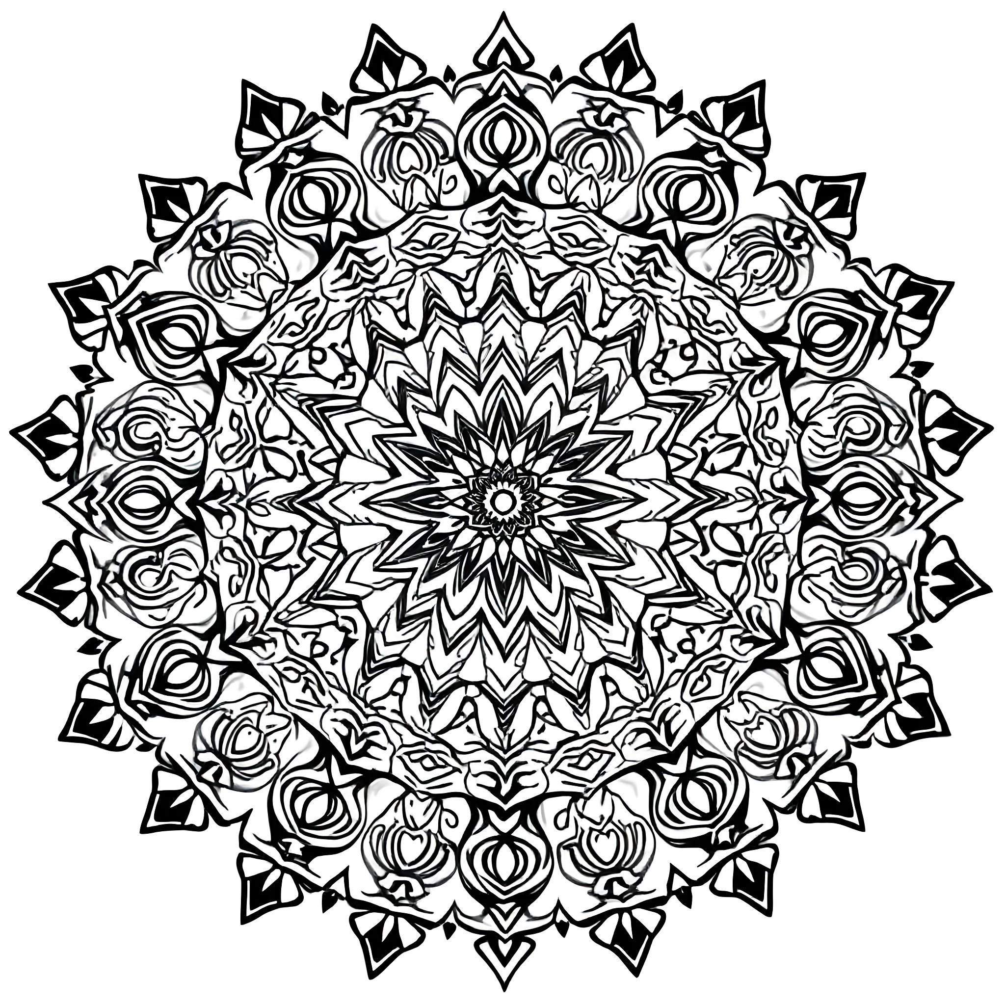 4 Best Intricate Mandala Coloring Pages (Free Printable PDFs)