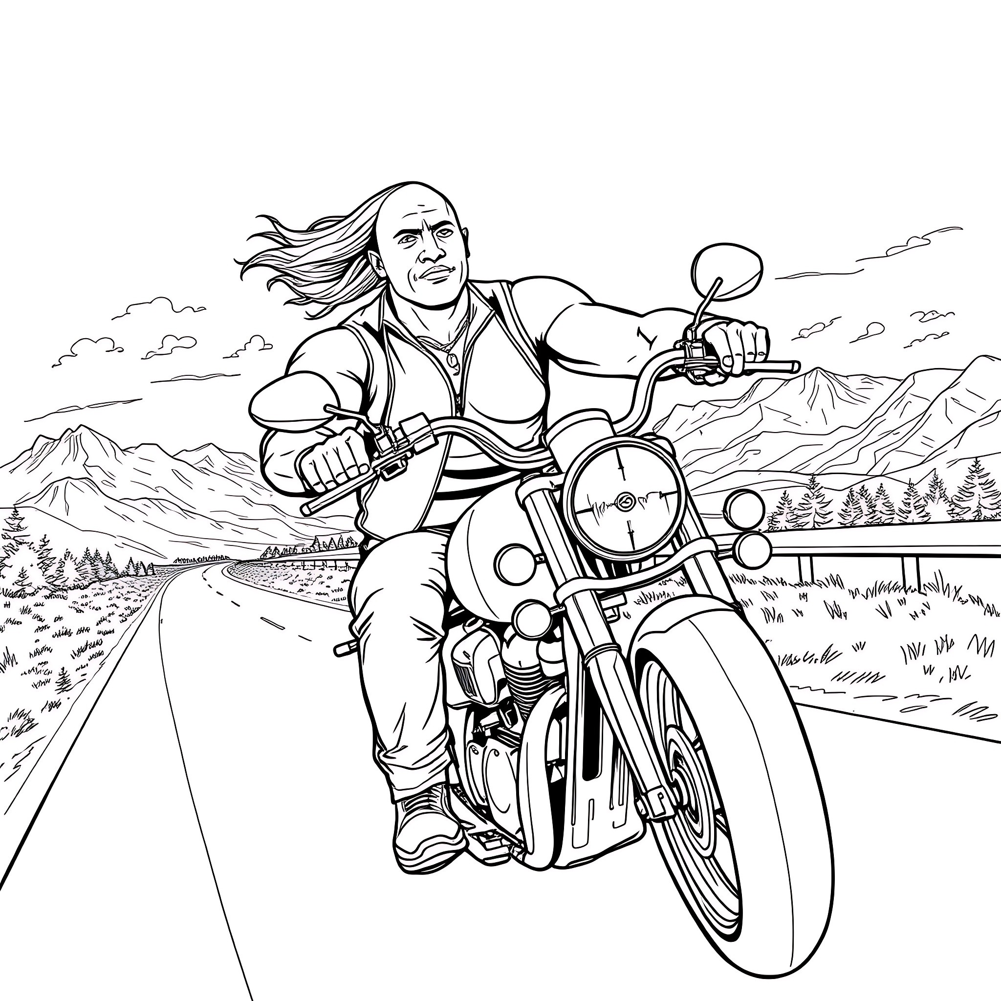 11 Best Dwayne "The Rock" Johnson Coloring Pages (Free Printable PDFs)