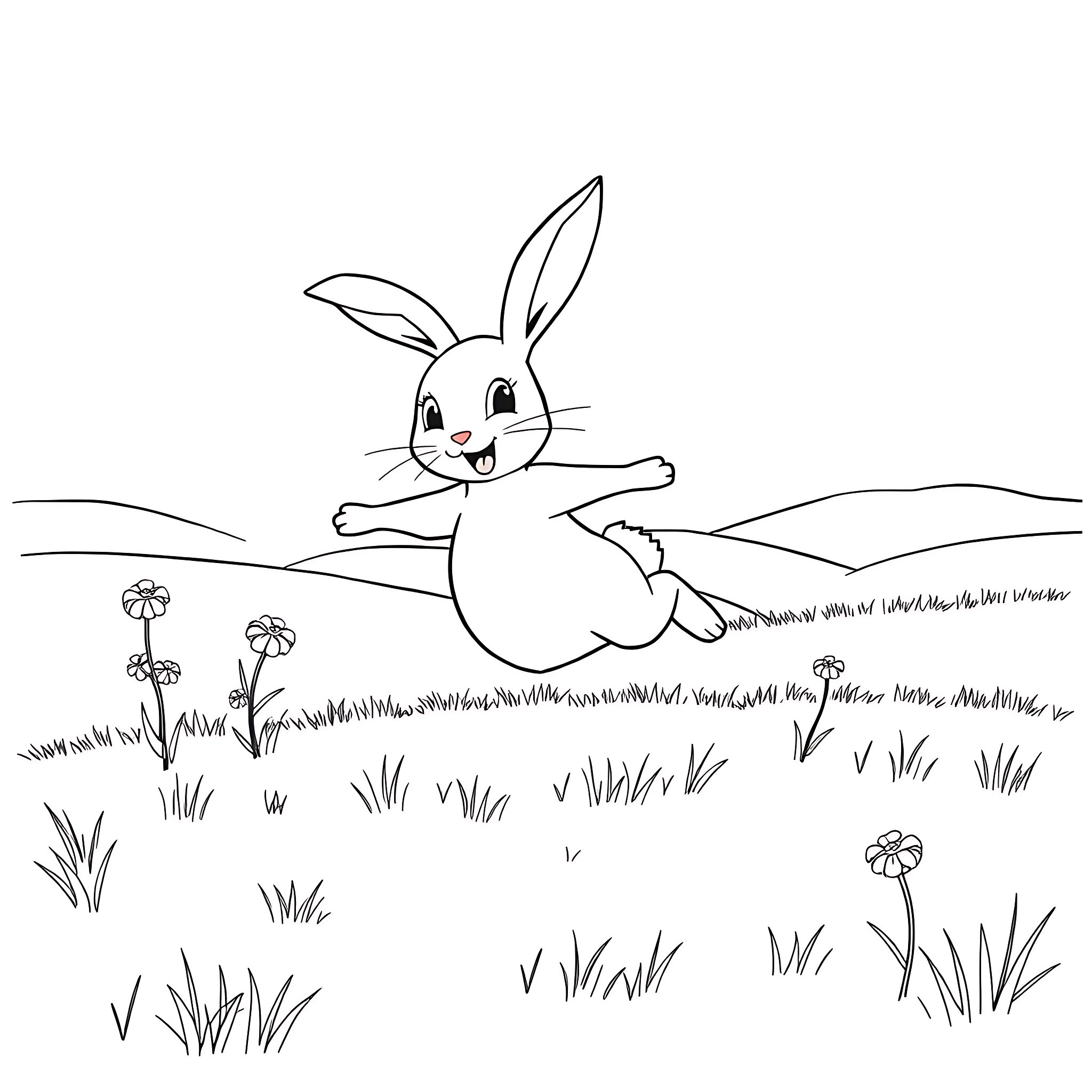 Best Rabbit Coloring Pages (Free Printable PDF)