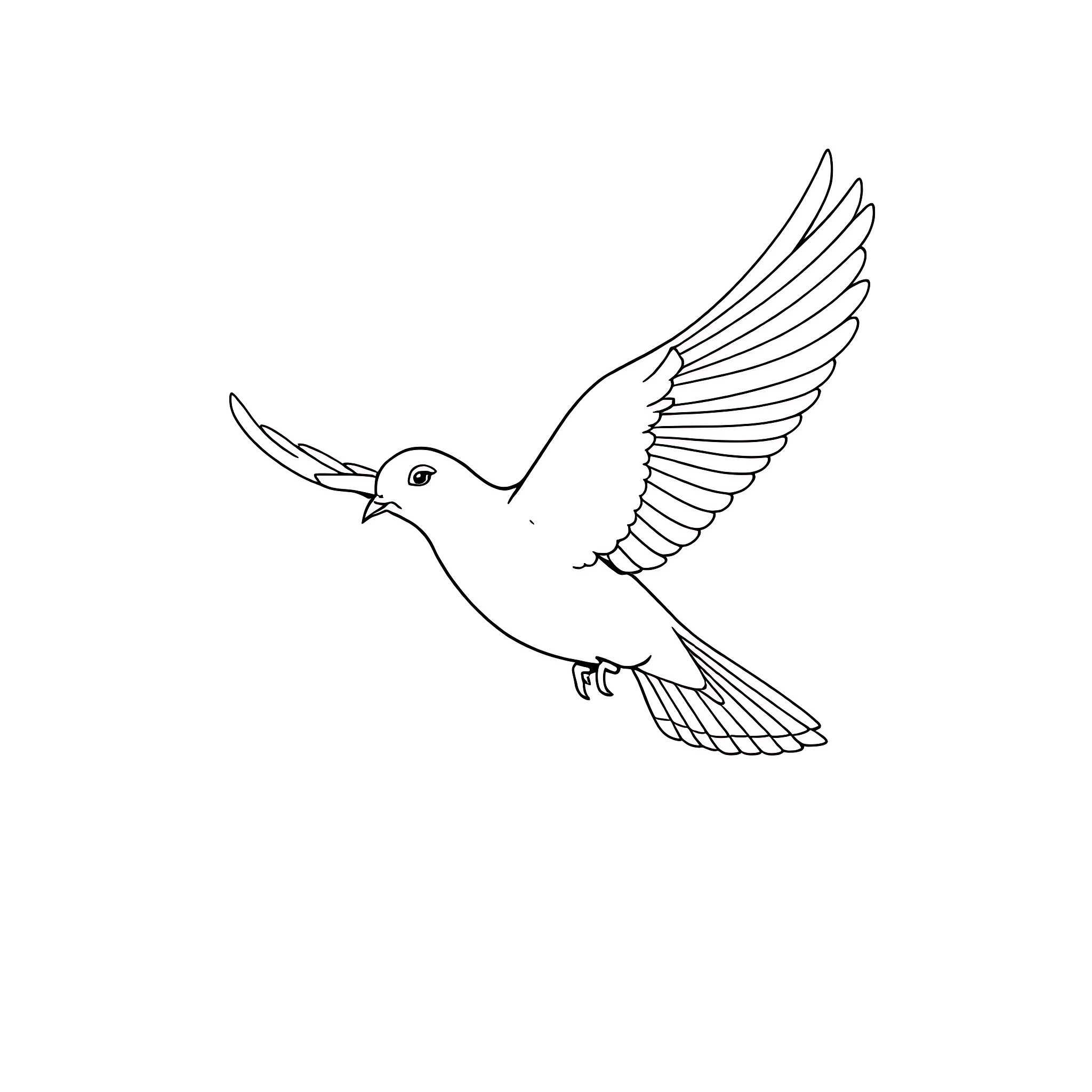 1 Best Dove Coloring Pages (Free Printable PDFs)